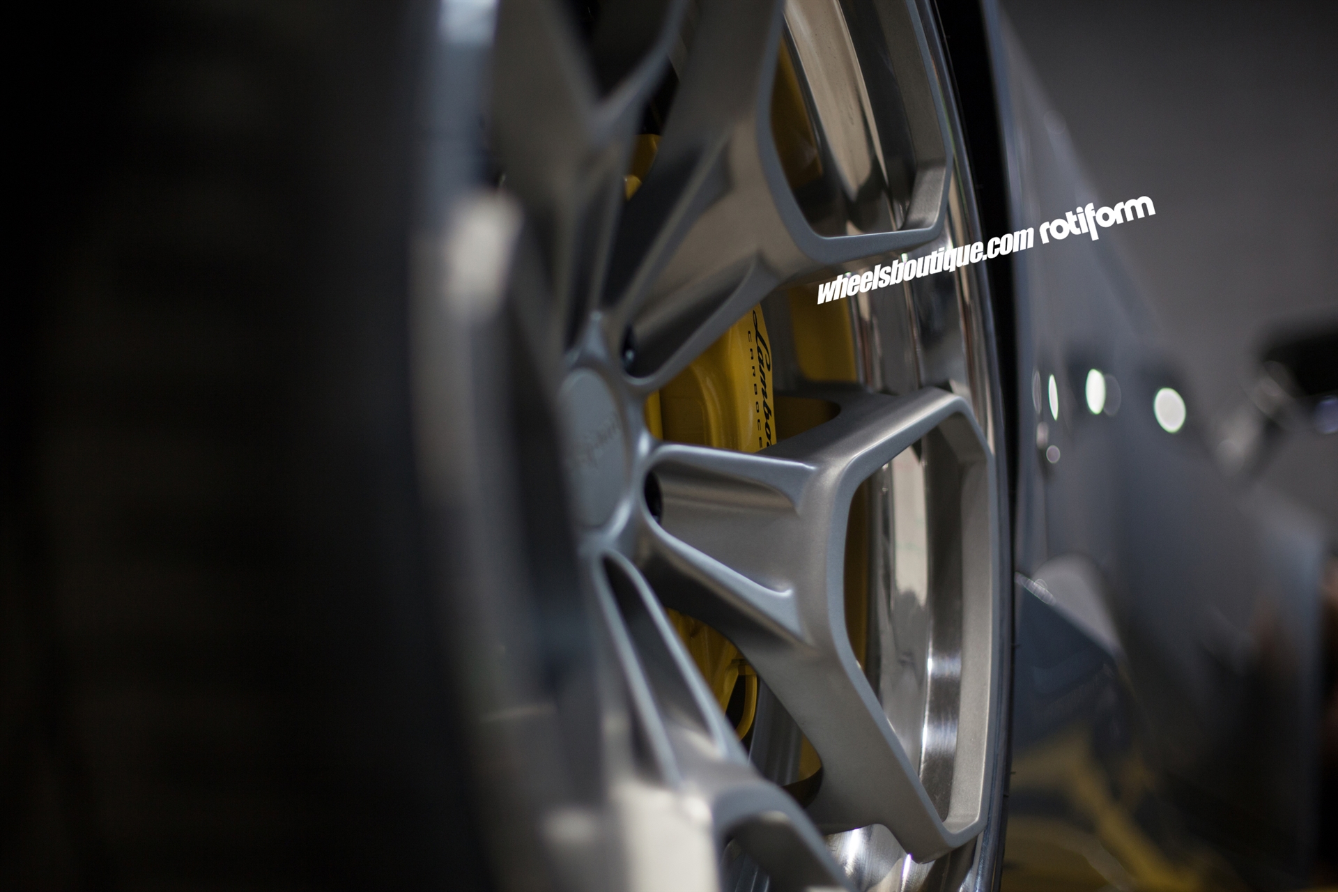 Lamborghini Huracan | | on Rotiform HUR | Frozen Polished Clear