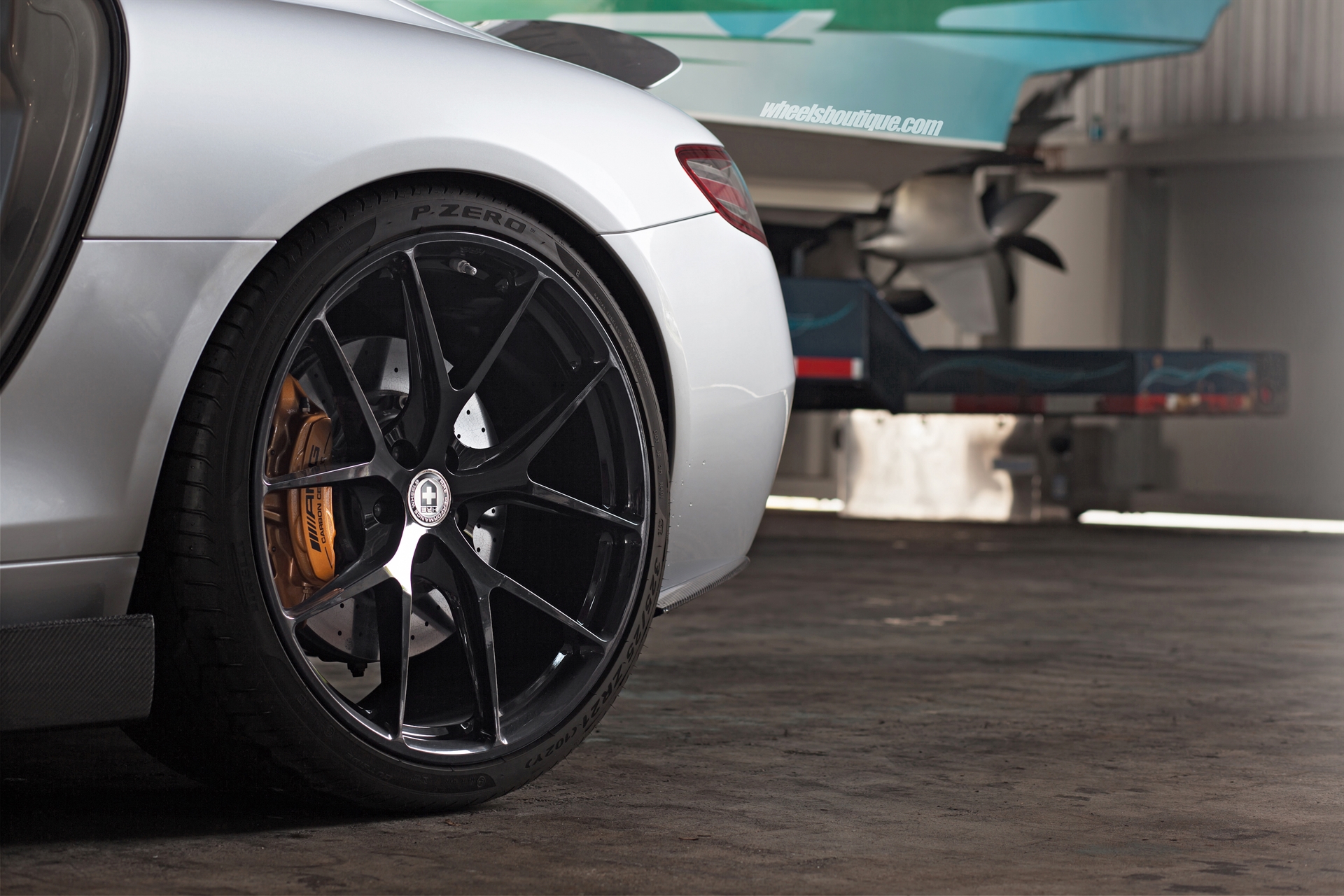 Mercedes Benz SLS AMG on HRE P101