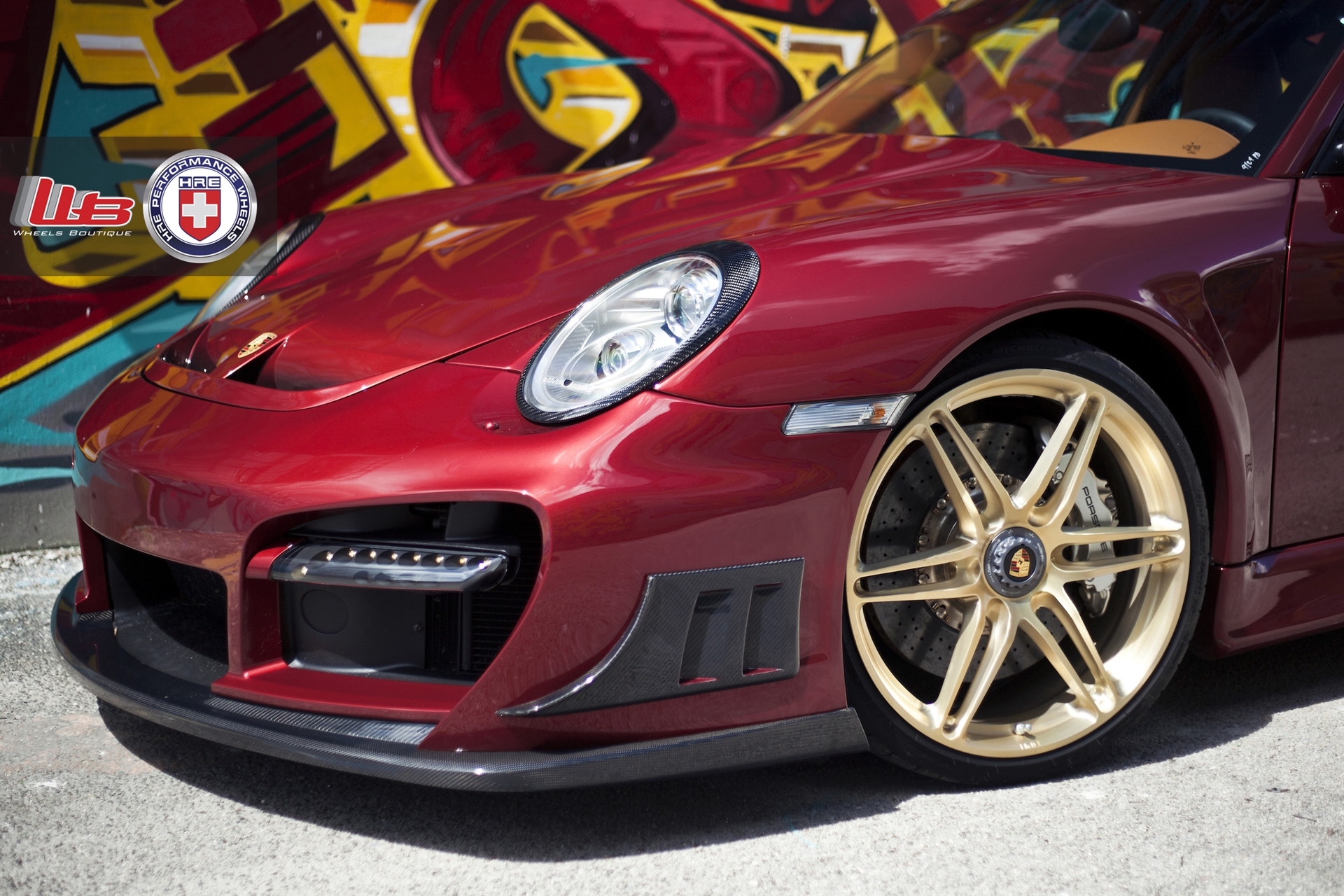 Porsche 997 Turbo S Edition 918 Spyder x HRE P106