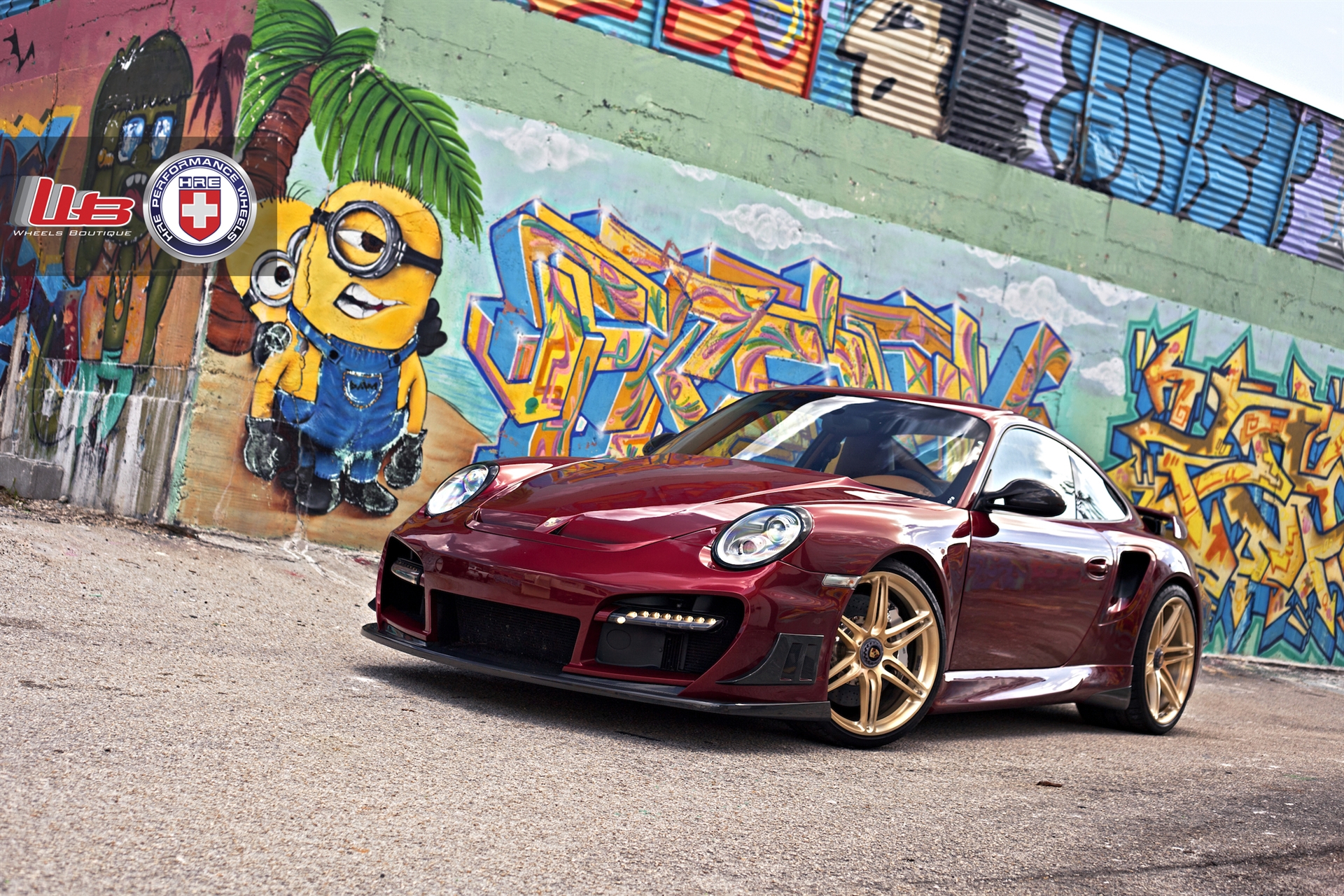 Porsche 997 Turbo S Edition 918 Spyder x HRE P106