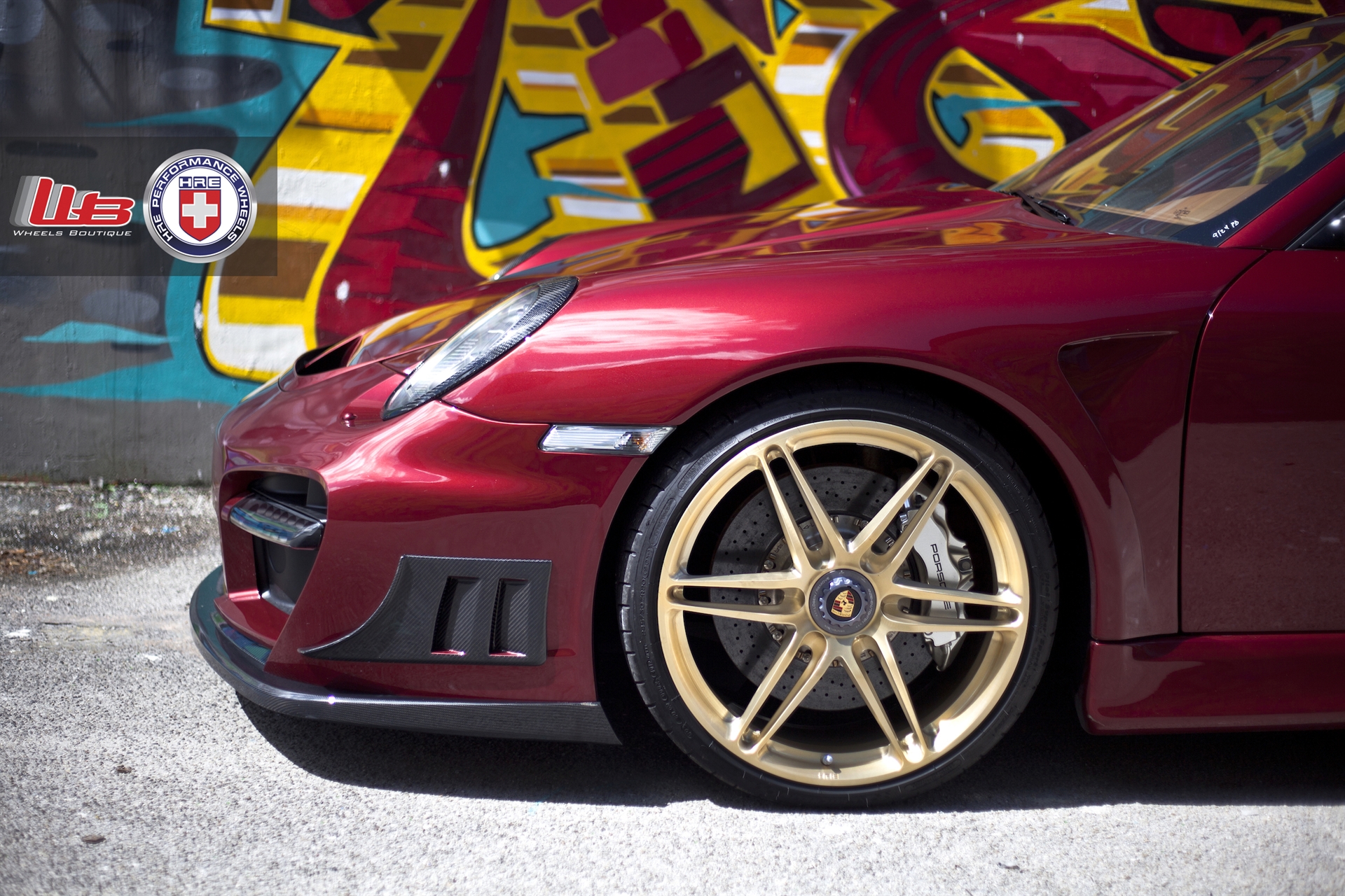 Porsche 997 Turbo S Edition 918 Spyder x HRE P106
