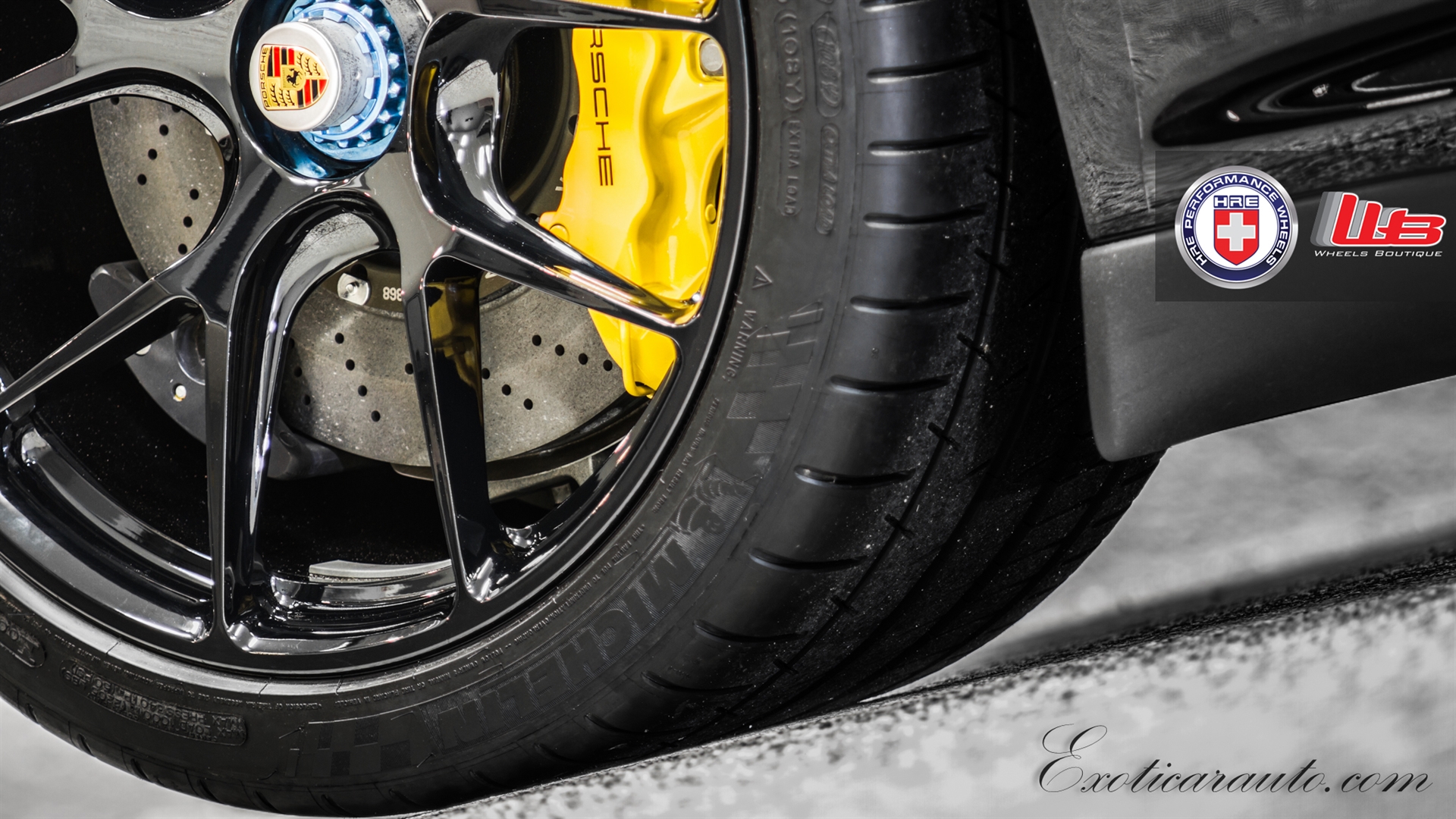 HRE P101 | Black Porsche Carrera GT