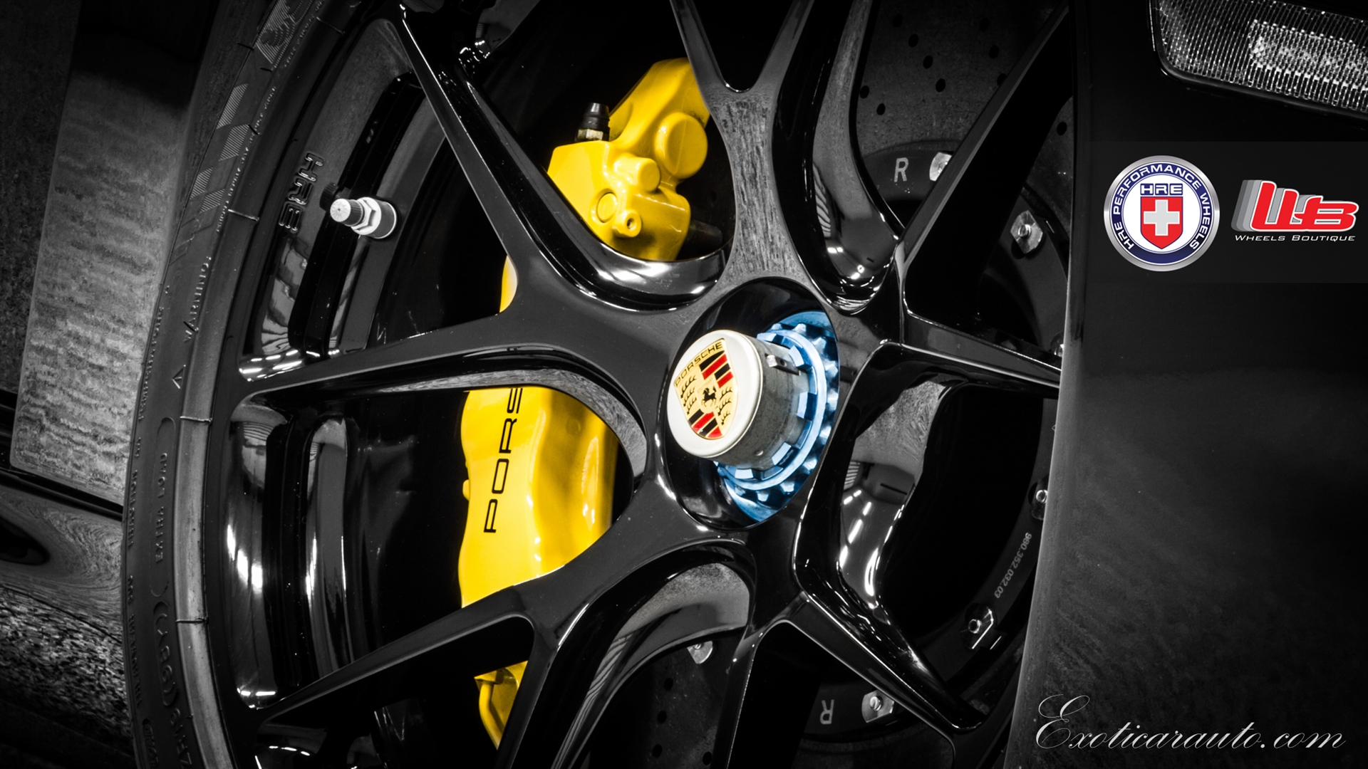 HRE P101 | Black Porsche Carrera GT