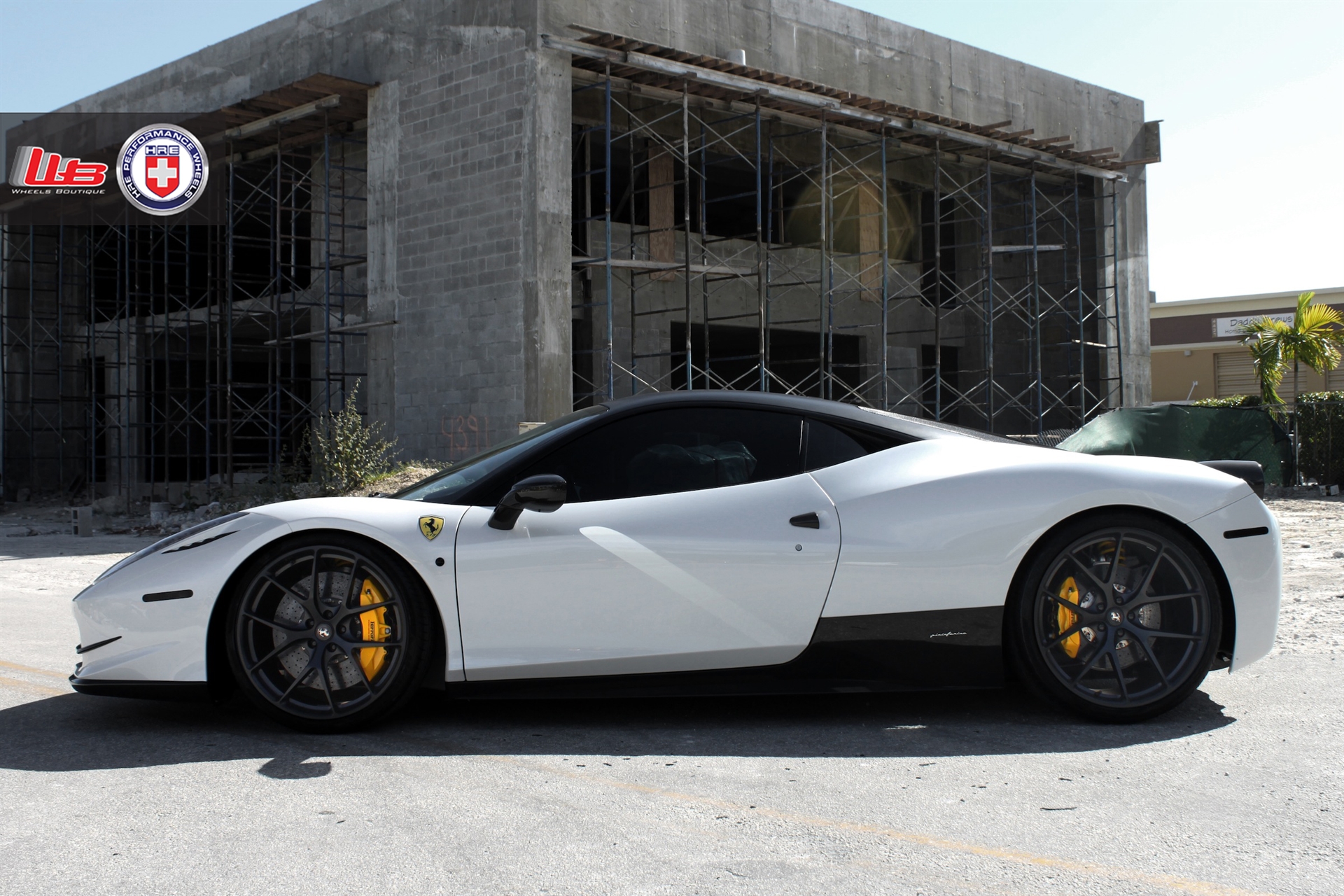 Ferrari 458 – TK | Bianco Avus | on HRE P101 | Satin Black