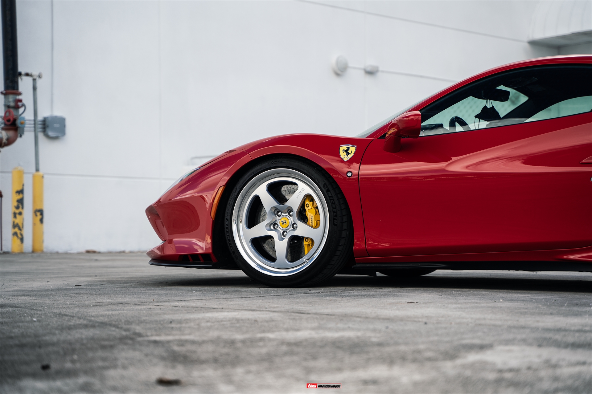 Novitec F8 | Rosso Corsa | HRE 527 FMR | Frozen Polished Clear