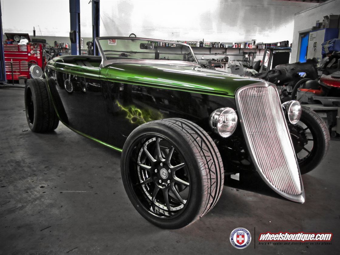 HRE 593RS’s | 1933 Ford Street Rod