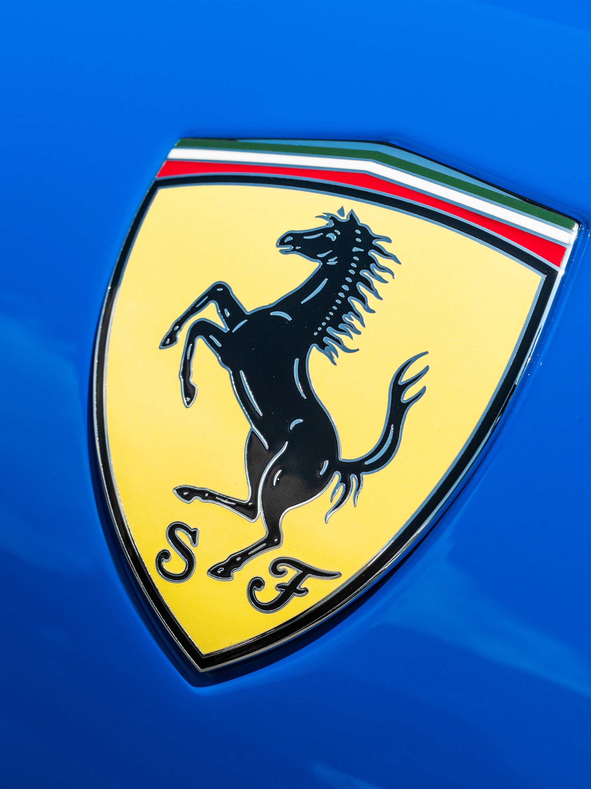 Ferrari 296 GTB | Azzurro Dino | HRE S104SC | Brushed Clear