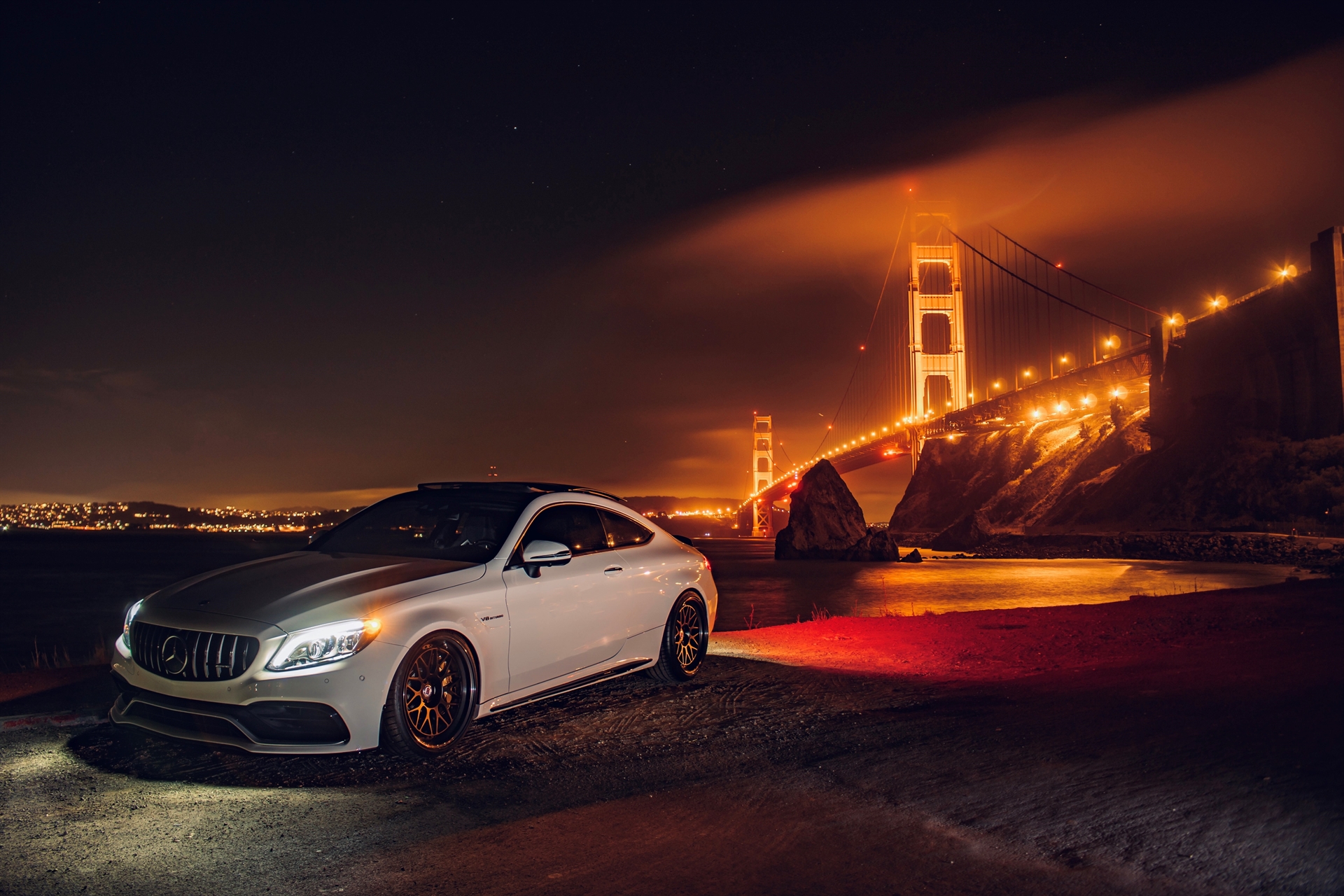 MERCEDES-BENZ W205 C63S COUPE ON HRE CLASSIC 300