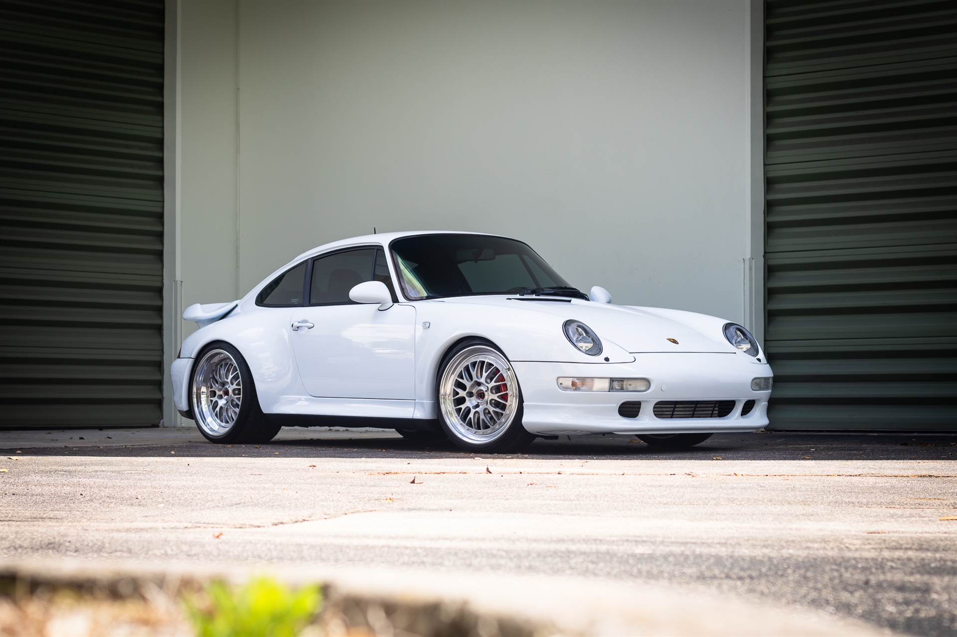 Porsche 993 911 Turbo on BBS Wheels