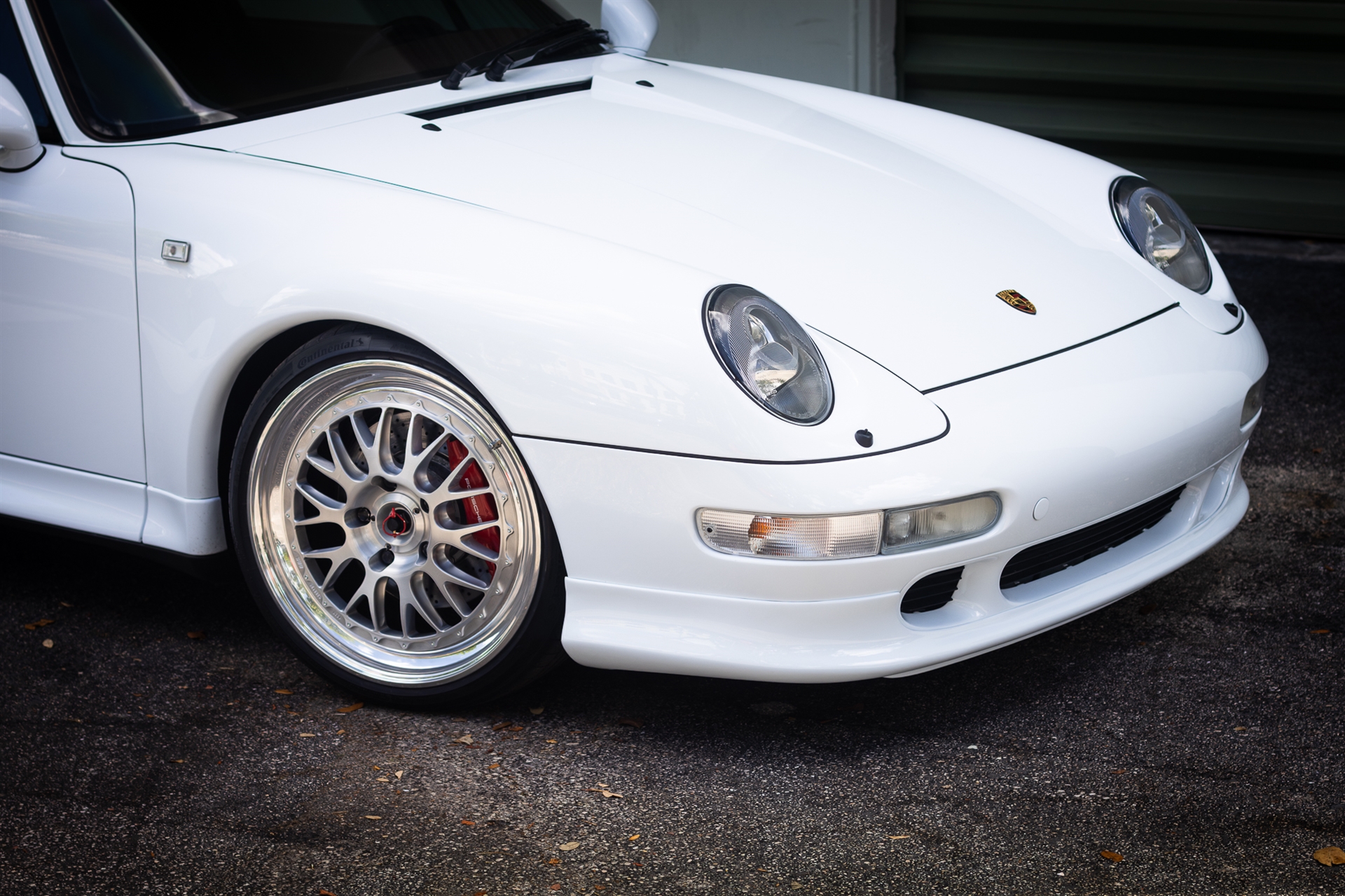 Porsche 993 911 Turbo on BBS Wheels
