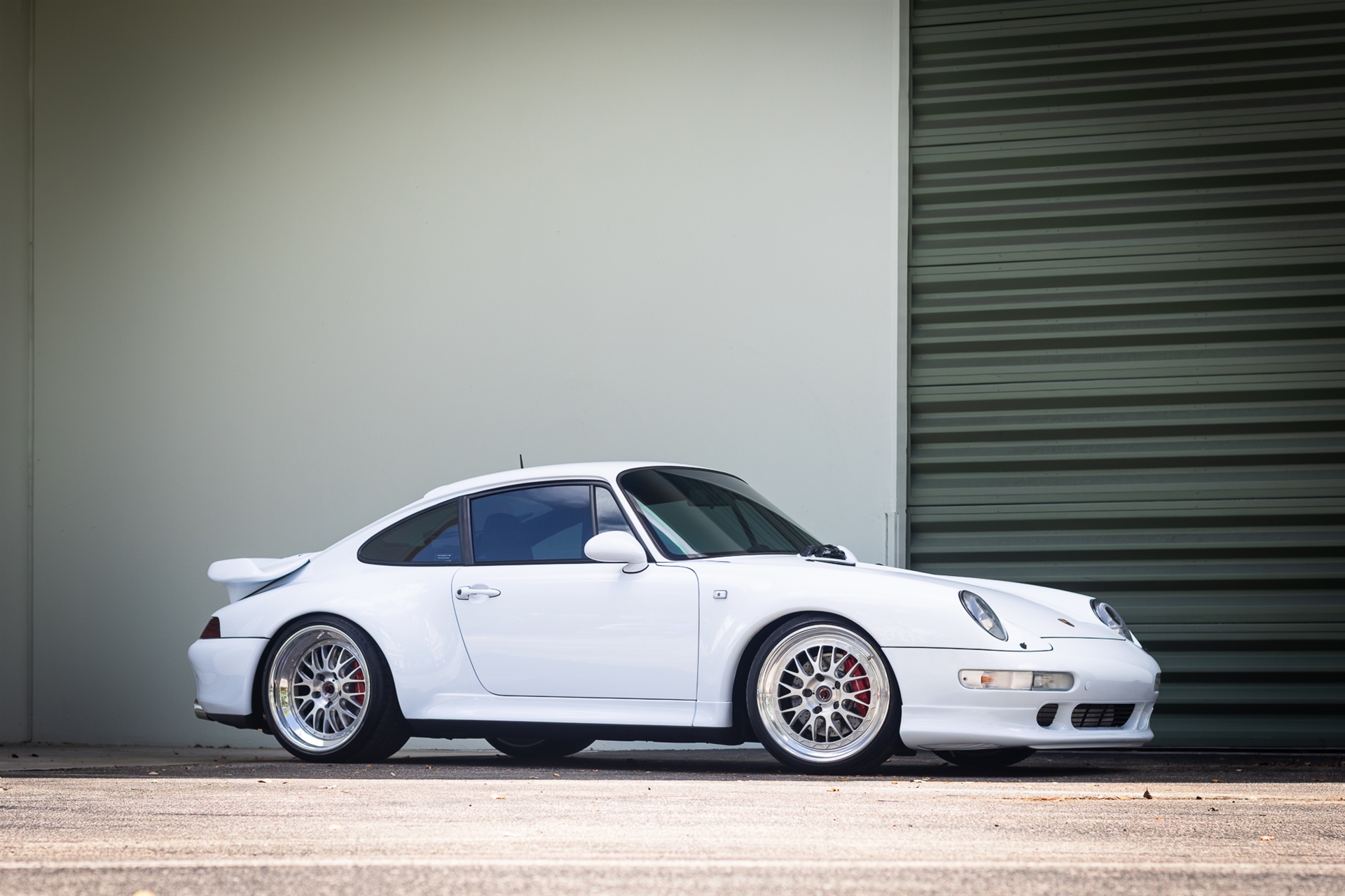 Porsche 993 911 Turbo on BBS Wheels