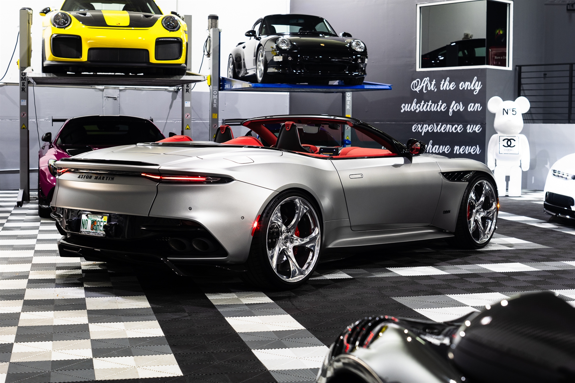 Aston Martin DBS 770 Ultimae on HRE Wheels 522M