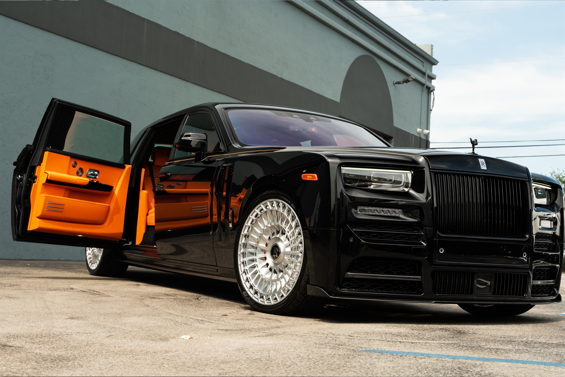 Rolls-Royce Phantom EWB with Mansory Widebody Kit