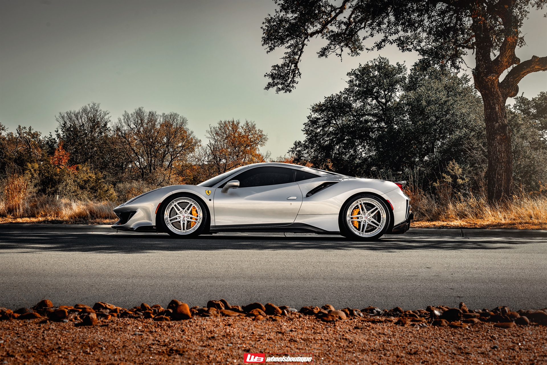Ferrari 488 Pista | Argento Nürburgring | on HRE S107SC | Brushed Clear