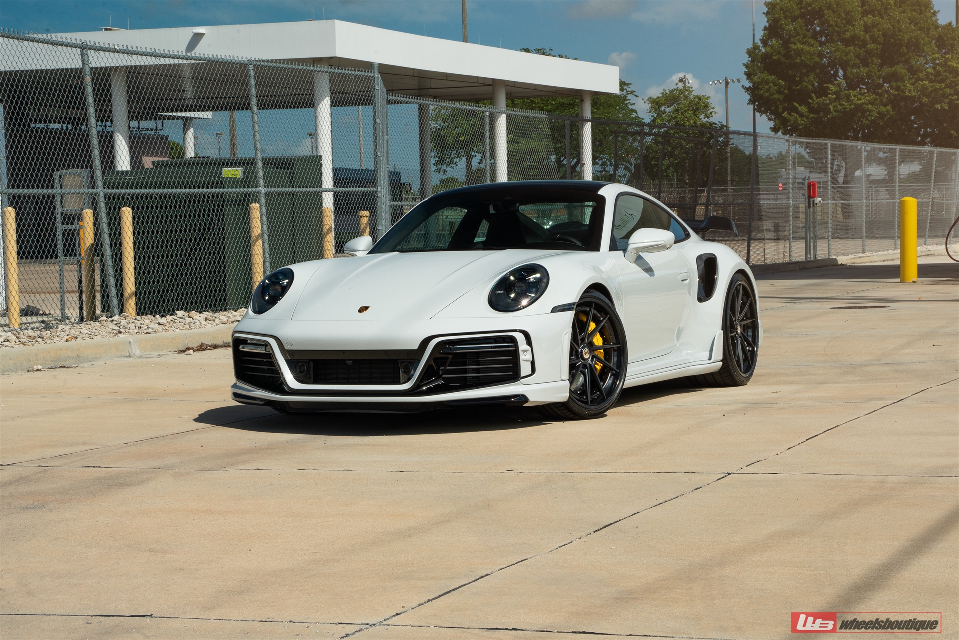 ANRKY AN33 Satin black center | Porsche 992 Turbo S