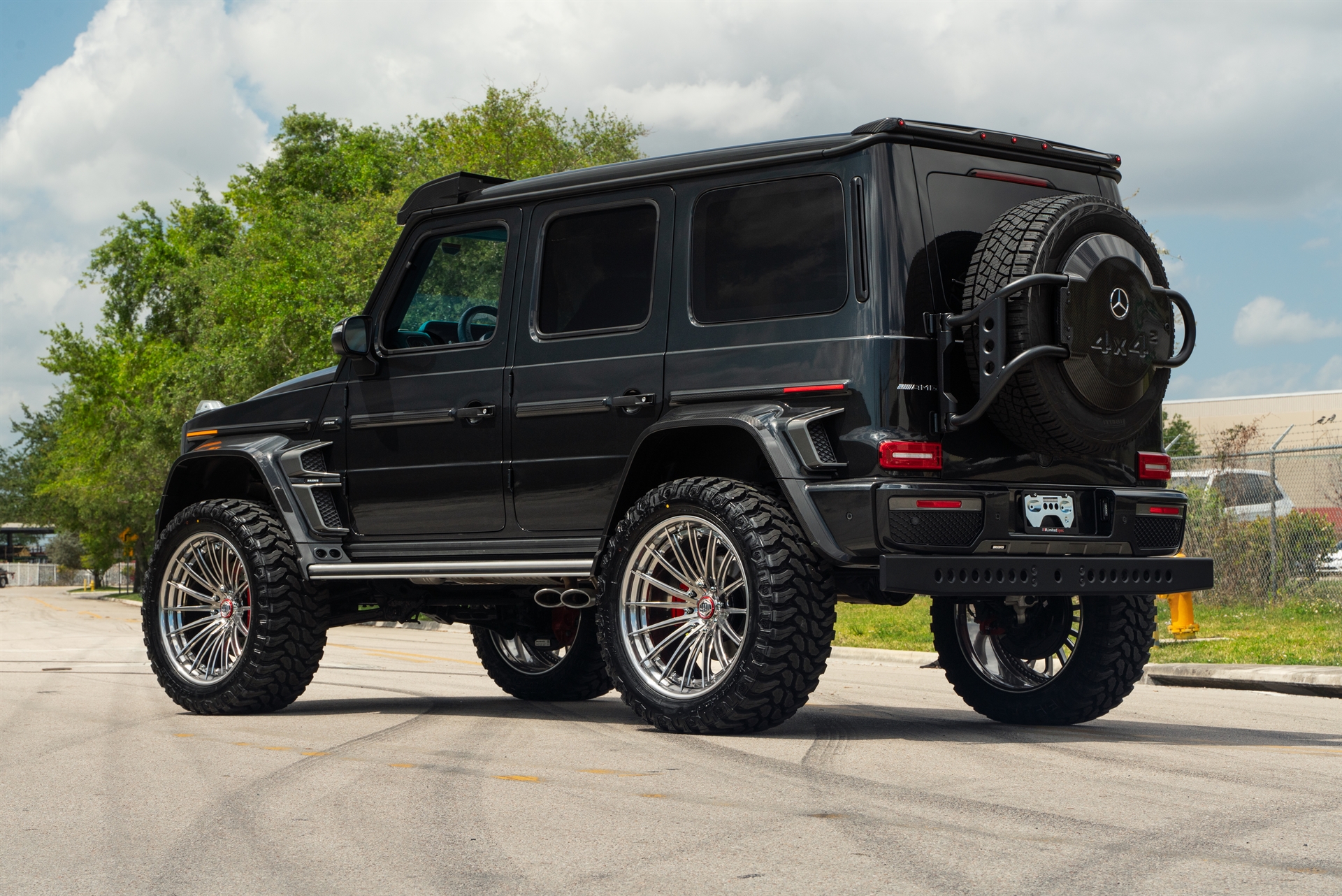 Mercedes Benz AMG G63 4×4 Squared | Magnetite Black | 1886 XR-016 Wheels | Polished Clear