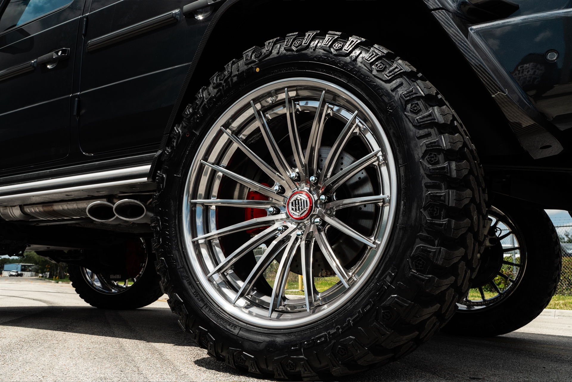 Mercedes Benz AMG G63 4×4 Squared | Magnetite Black | 1886 XR-016 Wheels | Polished Clear