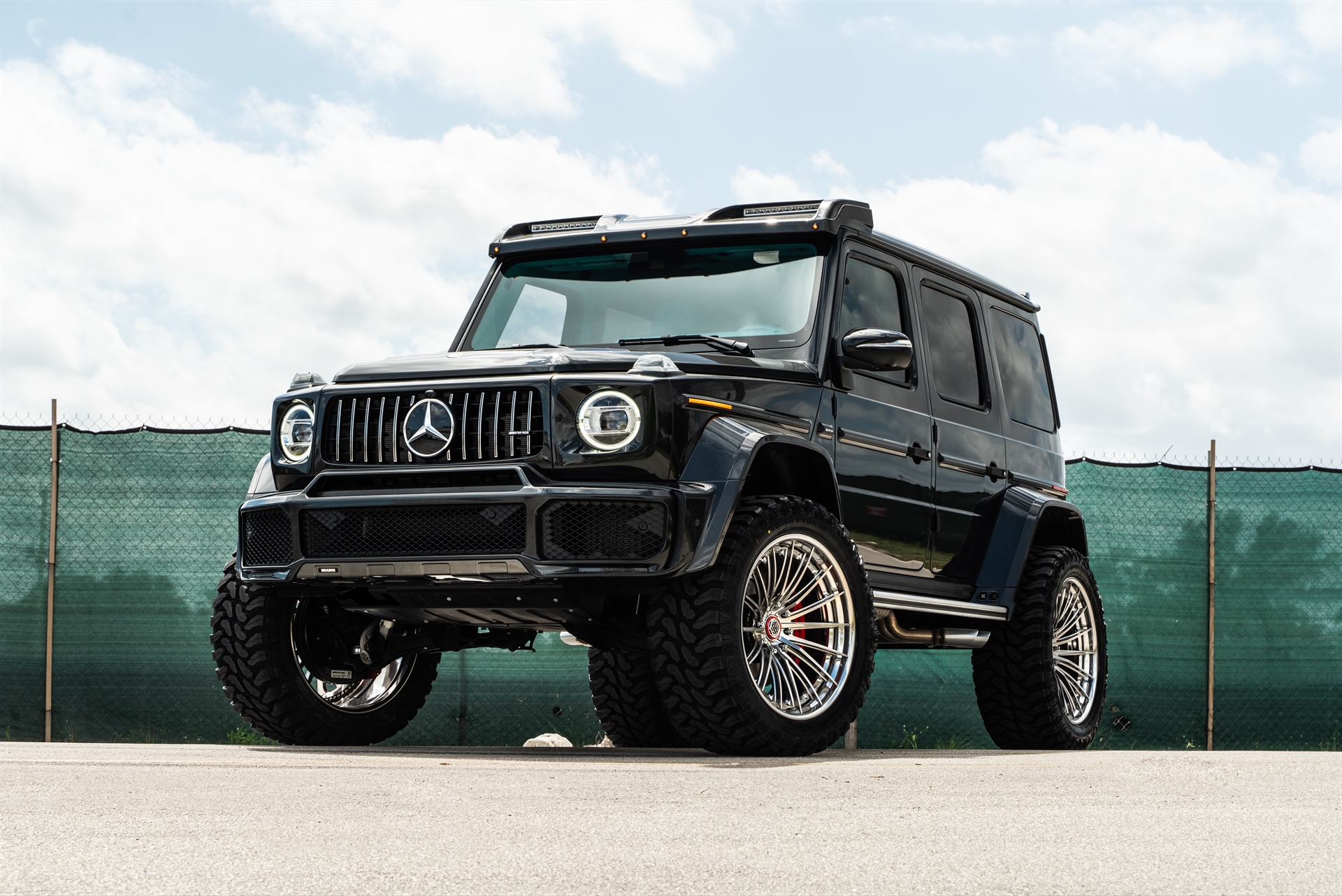 Mercedes Benz AMG G63 4×4 Squared | Magnetite Black | 1886 XR-016 Wheels | Polished Clear