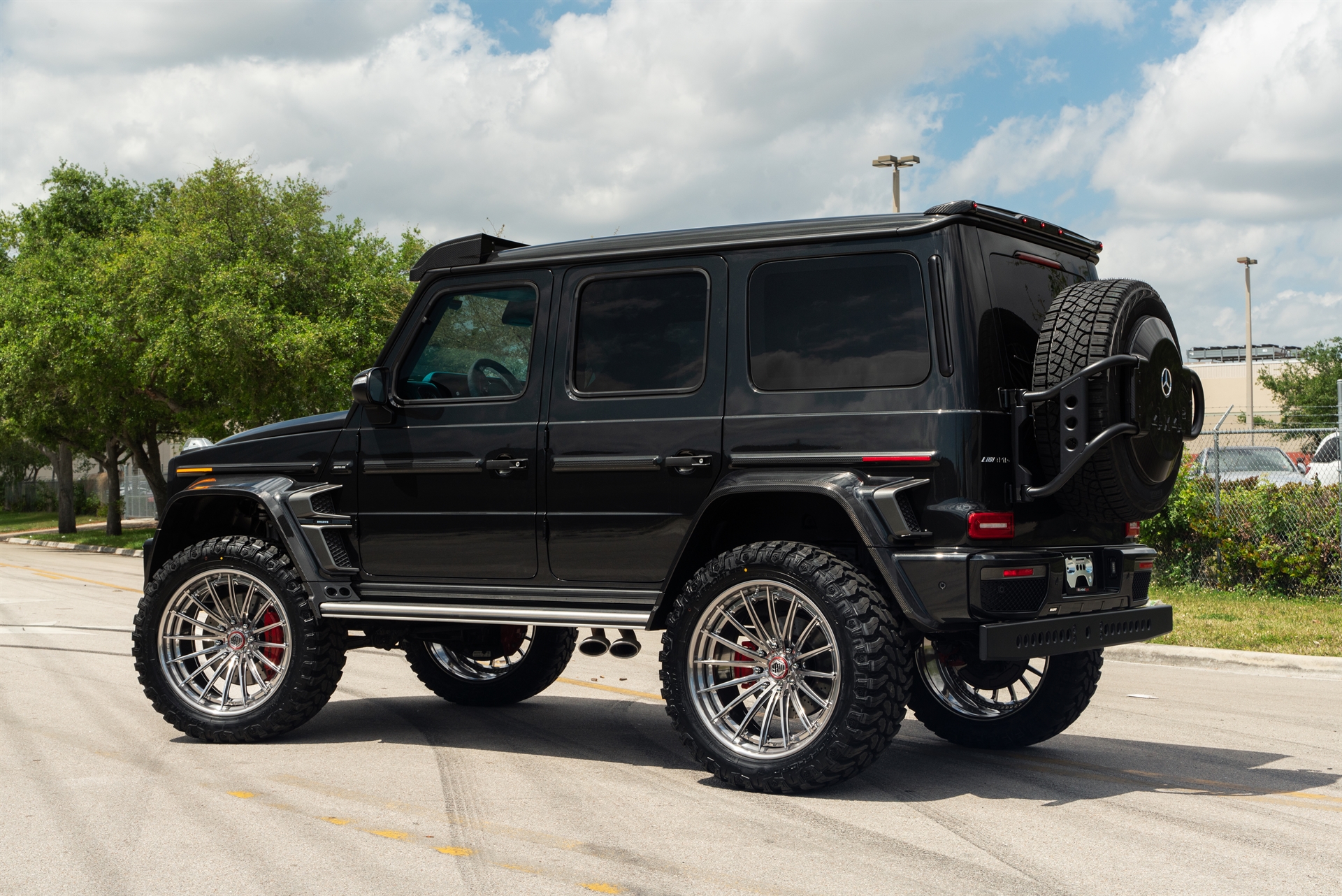 Mercedes Benz AMG G63 4×4 Squared | Magnetite Black | 1886 XR-016 Wheels | Polished Clear