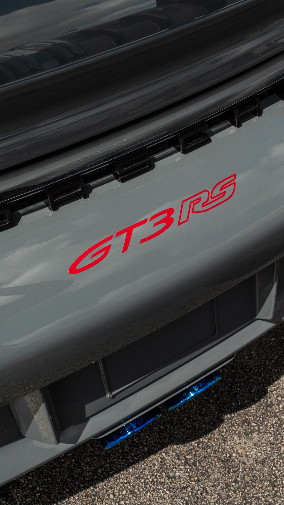 Arctic Grey 992 GT3 RS