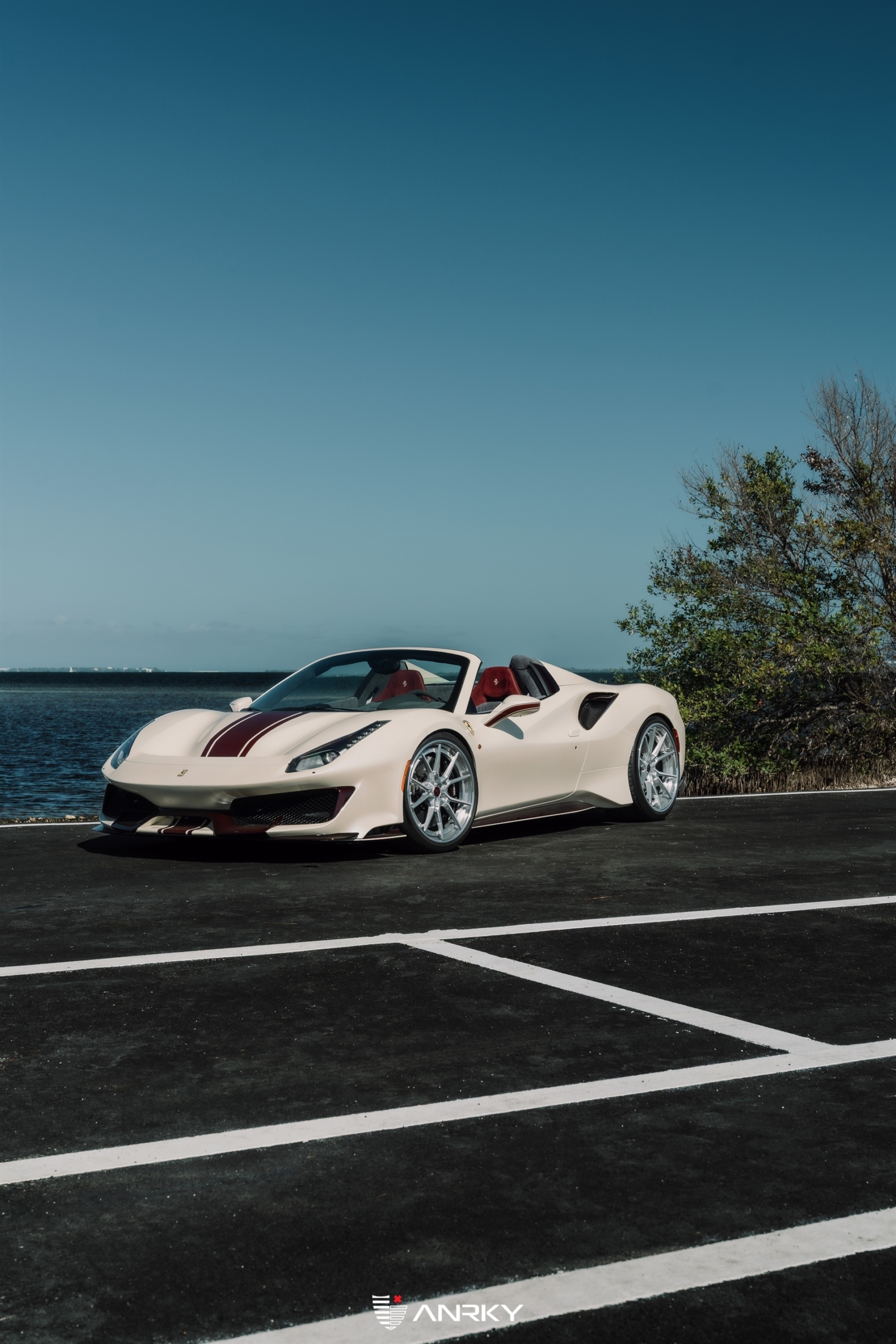 Ferrari 488 Pista | Sabia Del Desierto | on ANRKY AN32 | Frozen Polished Clear