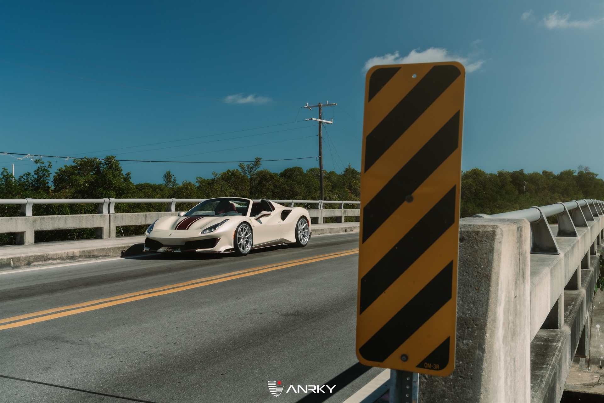 Ferrari 488 Pista | Sabia Del Desierto | on ANRKY AN32 | Frozen Polished Clear