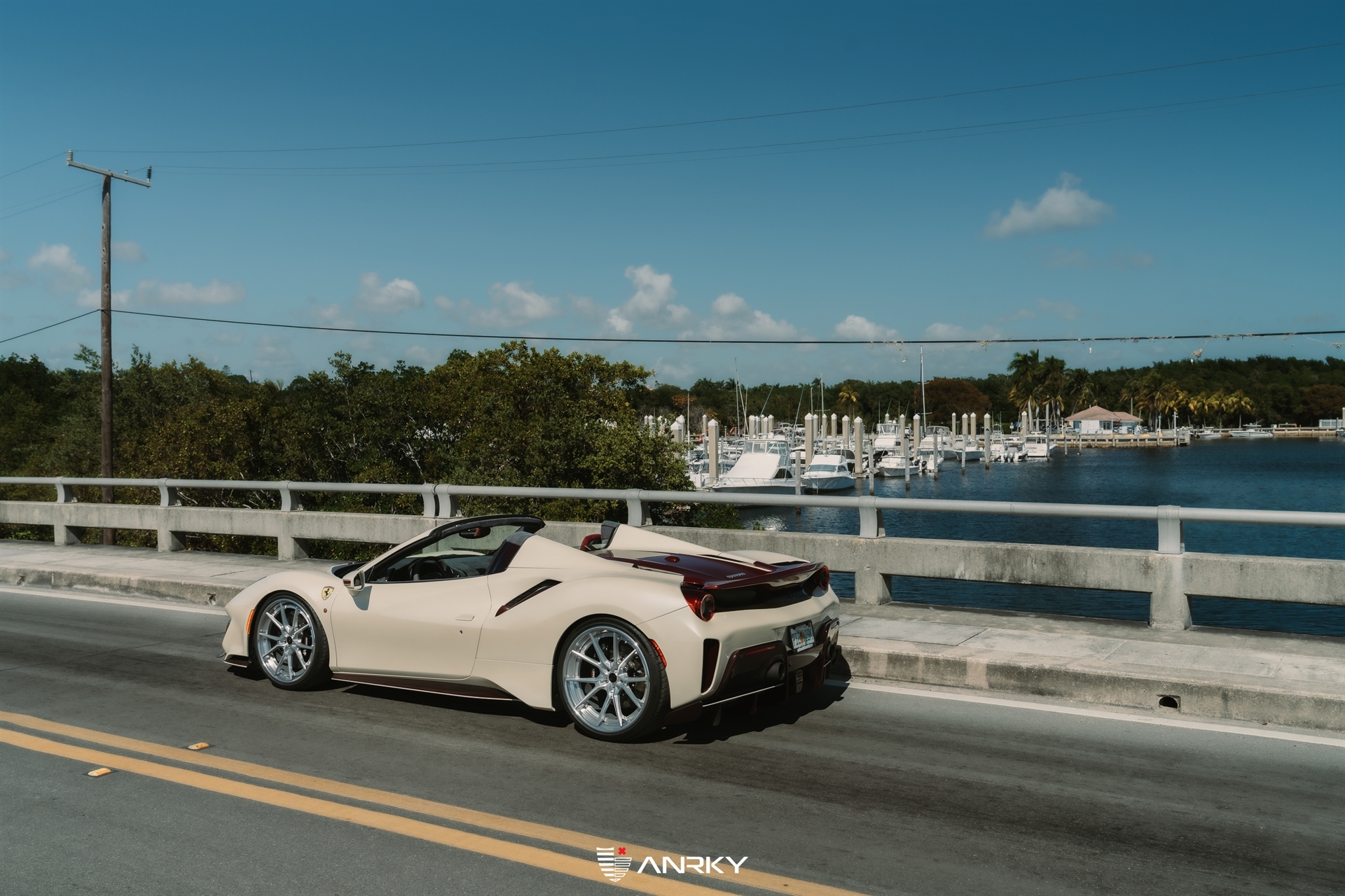 Ferrari 488 Pista | Sabia Del Desierto | on ANRKY AN32 | Frozen Polished Clear