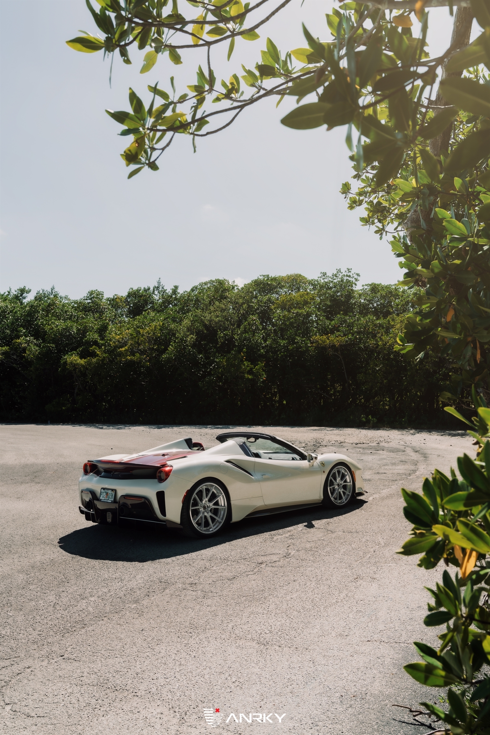 Ferrari 488 Pista | Sabia Del Desierto | on ANRKY AN32 | Frozen Polished Clear