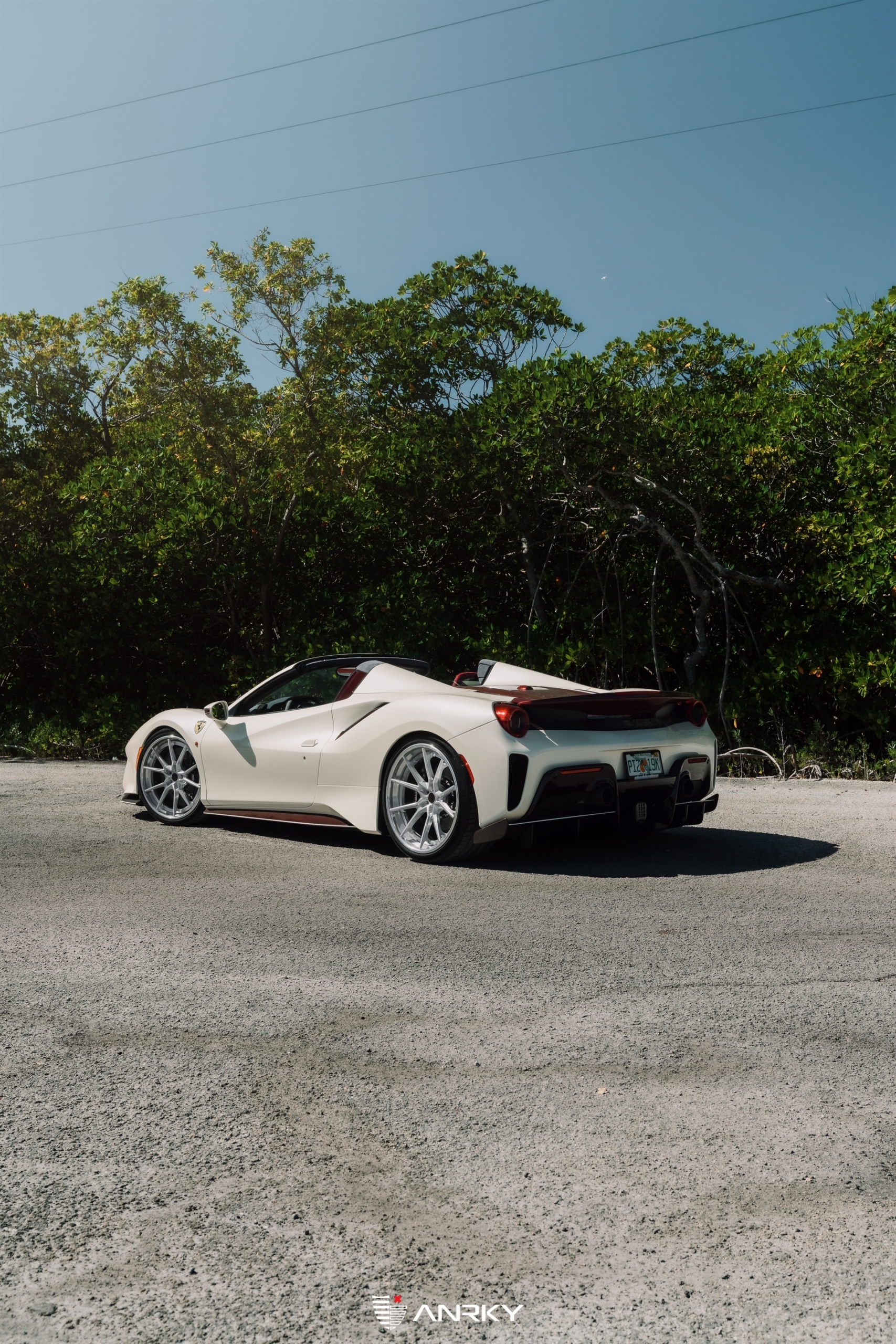 Ferrari 488 Pista | Sabia Del Desierto | on ANRKY AN32 | Frozen Polished Clear