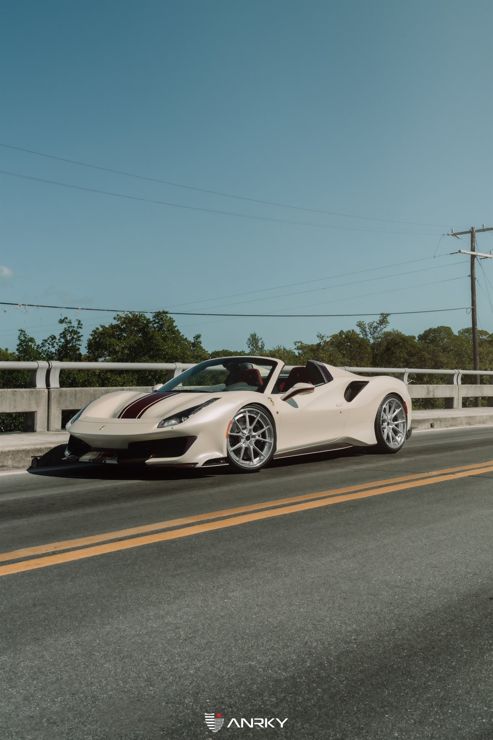 Ferrari 488 Pista | Sabia Del Desierto | on ANRKY AN32 | Frozen Polished Clear
