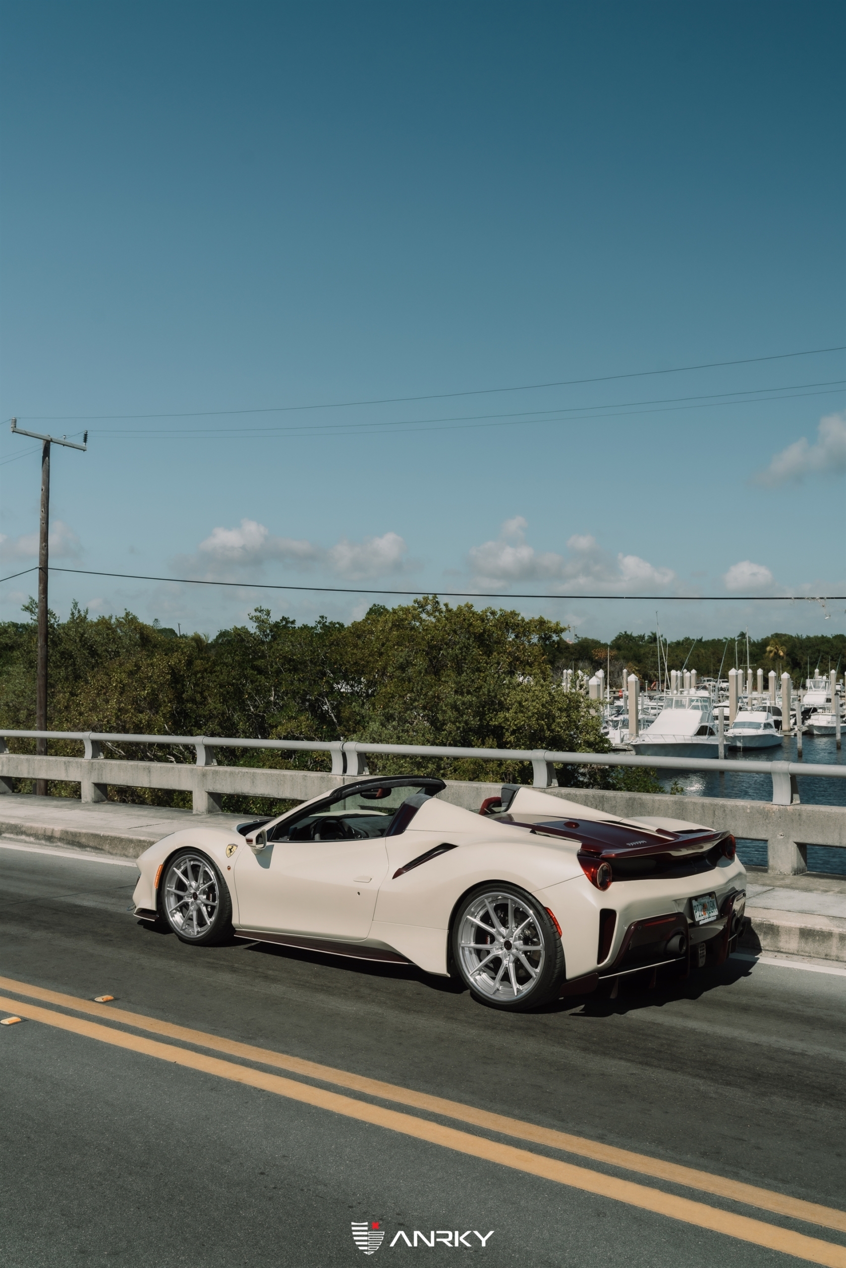 Ferrari 488 Pista | Sabia Del Desierto | on ANRKY AN32 | Frozen Polished Clear