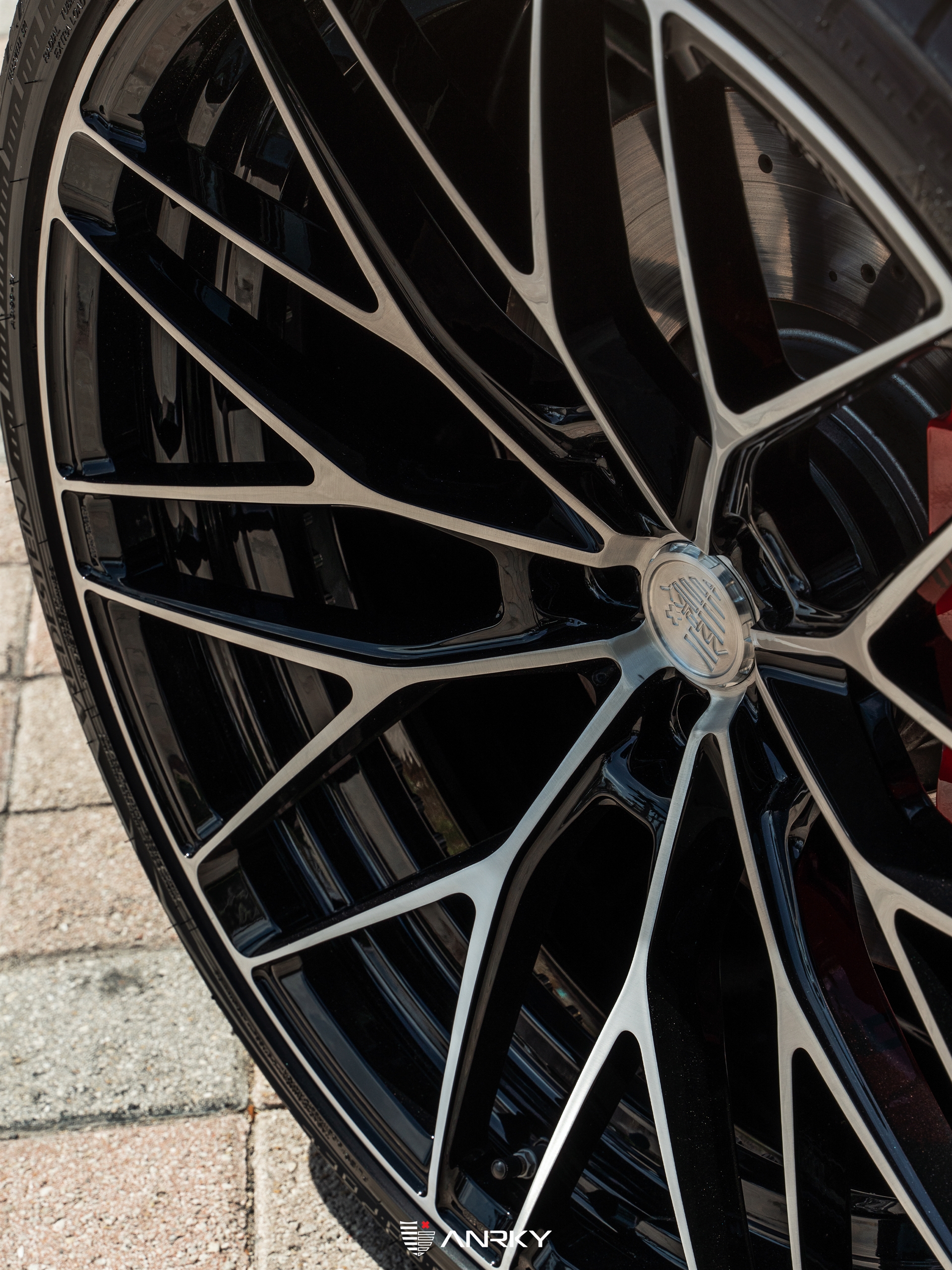 Mercedes Benz AMG G63 | Polar White | on ANRKY AN20 | Two Tone: Brushed Face + Gloss Black Window