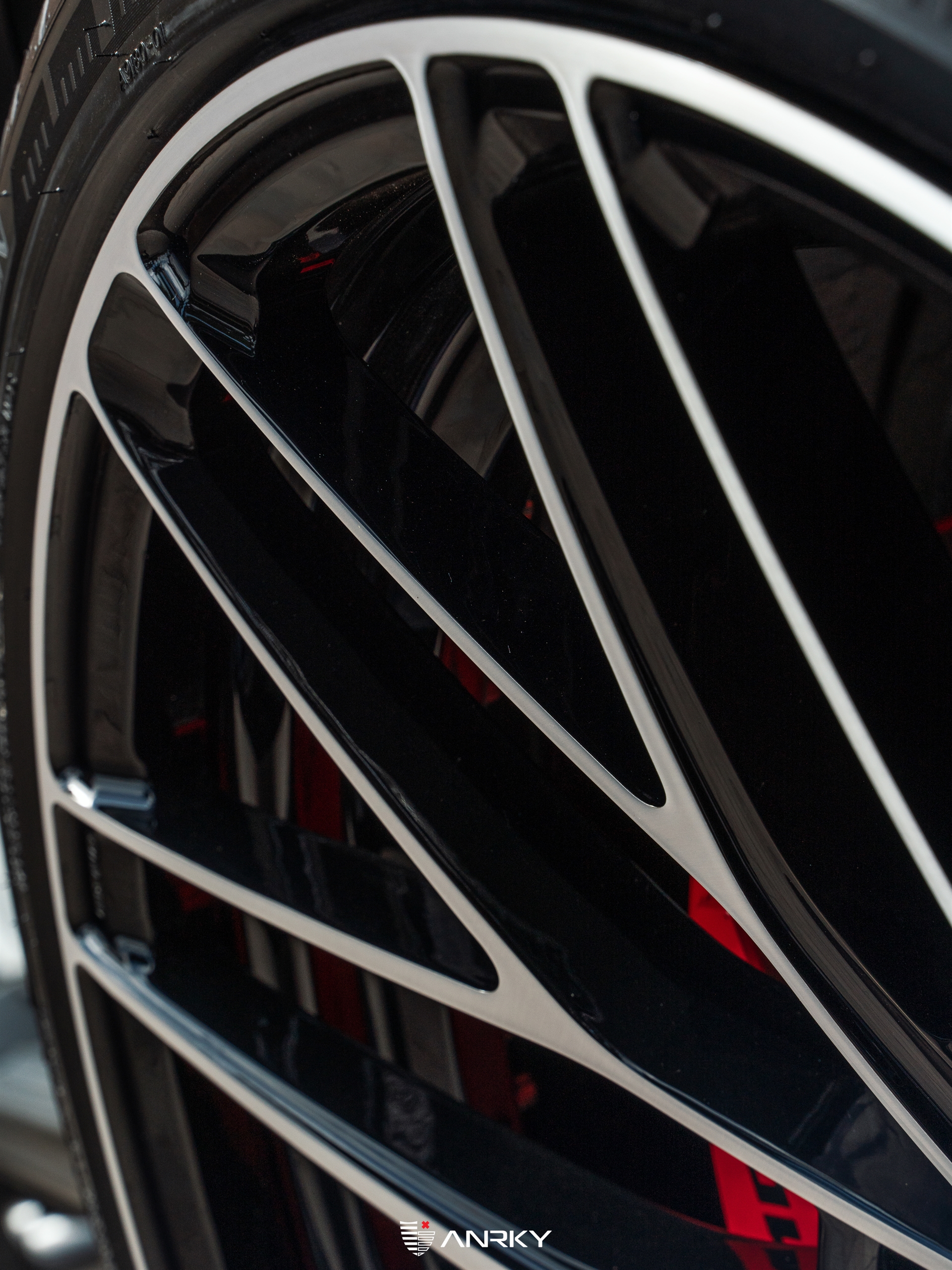 Mercedes Benz AMG G63 | Polar White | on ANRKY AN20 | Two Tone: Brushed Face + Gloss Black Window