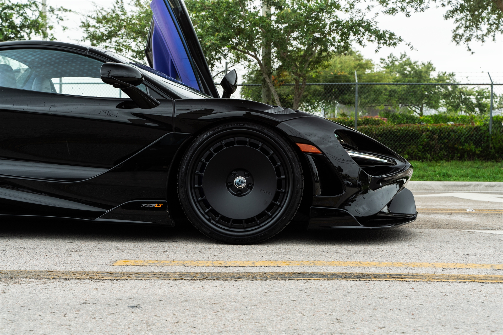 HRE 535 and 501 wheels | McLaren 765LT Onyx Black