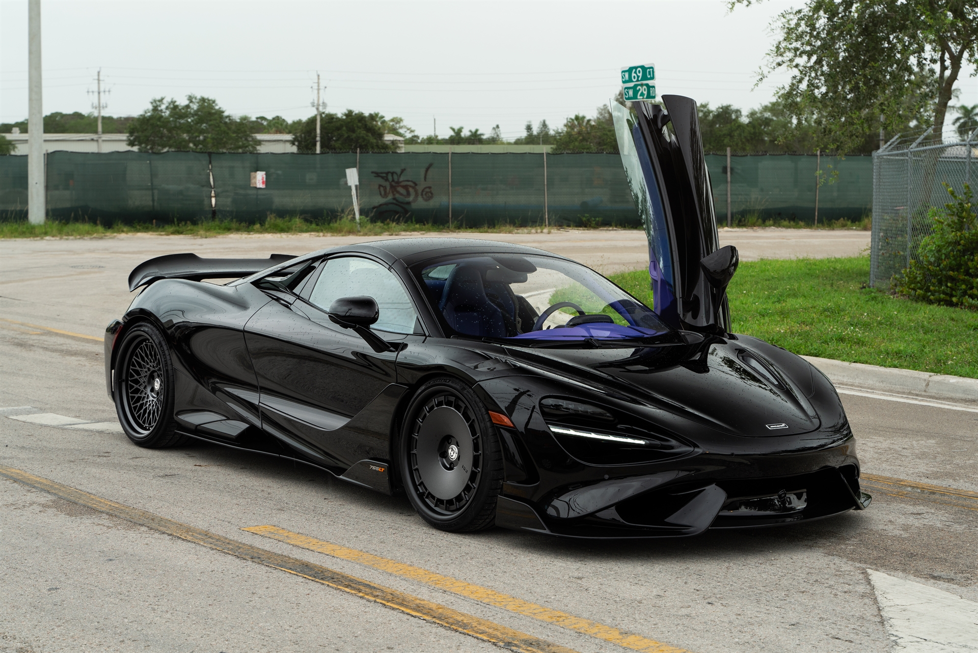 HRE 535 and 501 wheels | McLaren 765LT Onyx Black