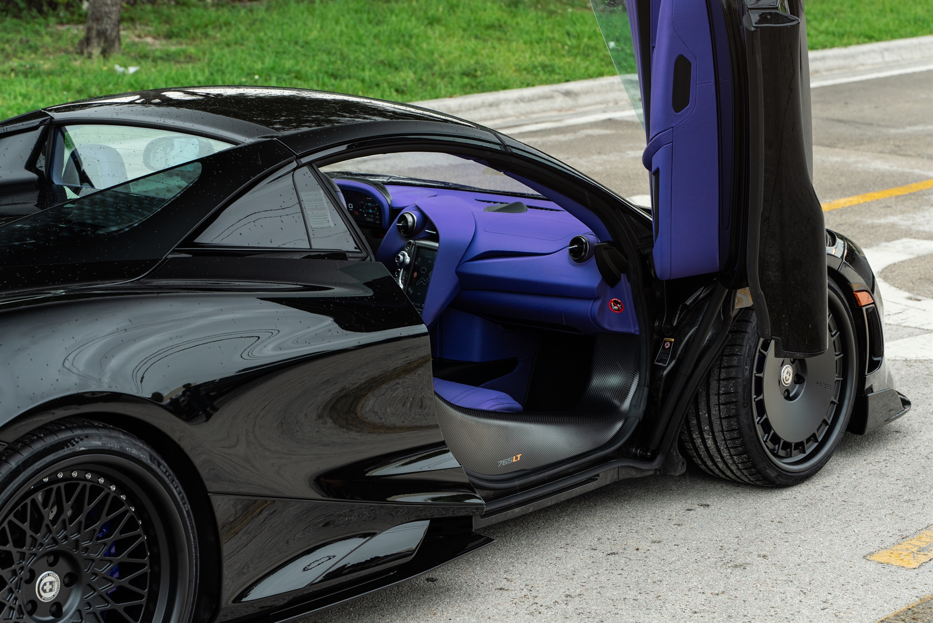 HRE 535 and 501 wheels | McLaren 765LT Onyx Black