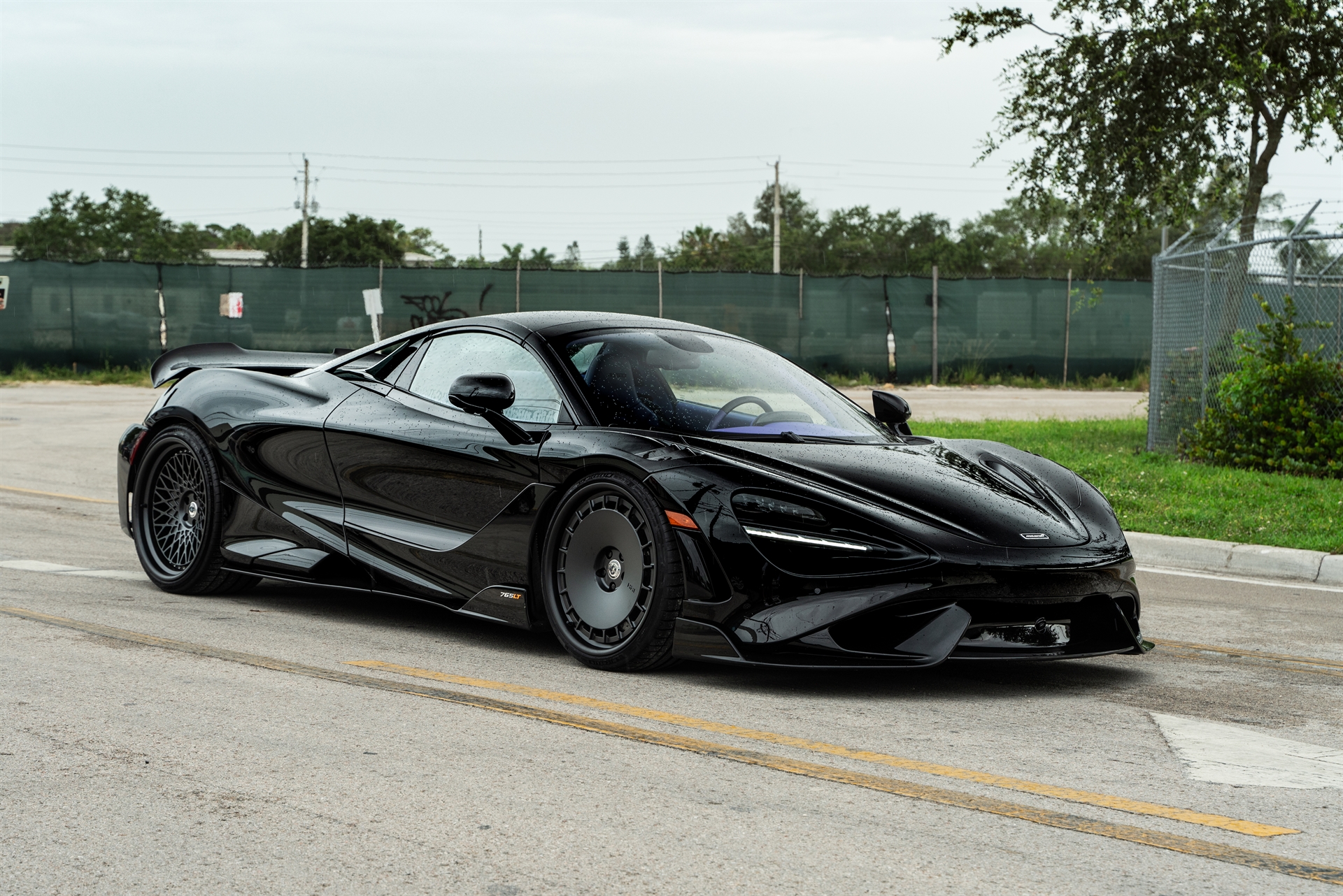 HRE 535 and 501 wheels | McLaren 765LT Onyx Black