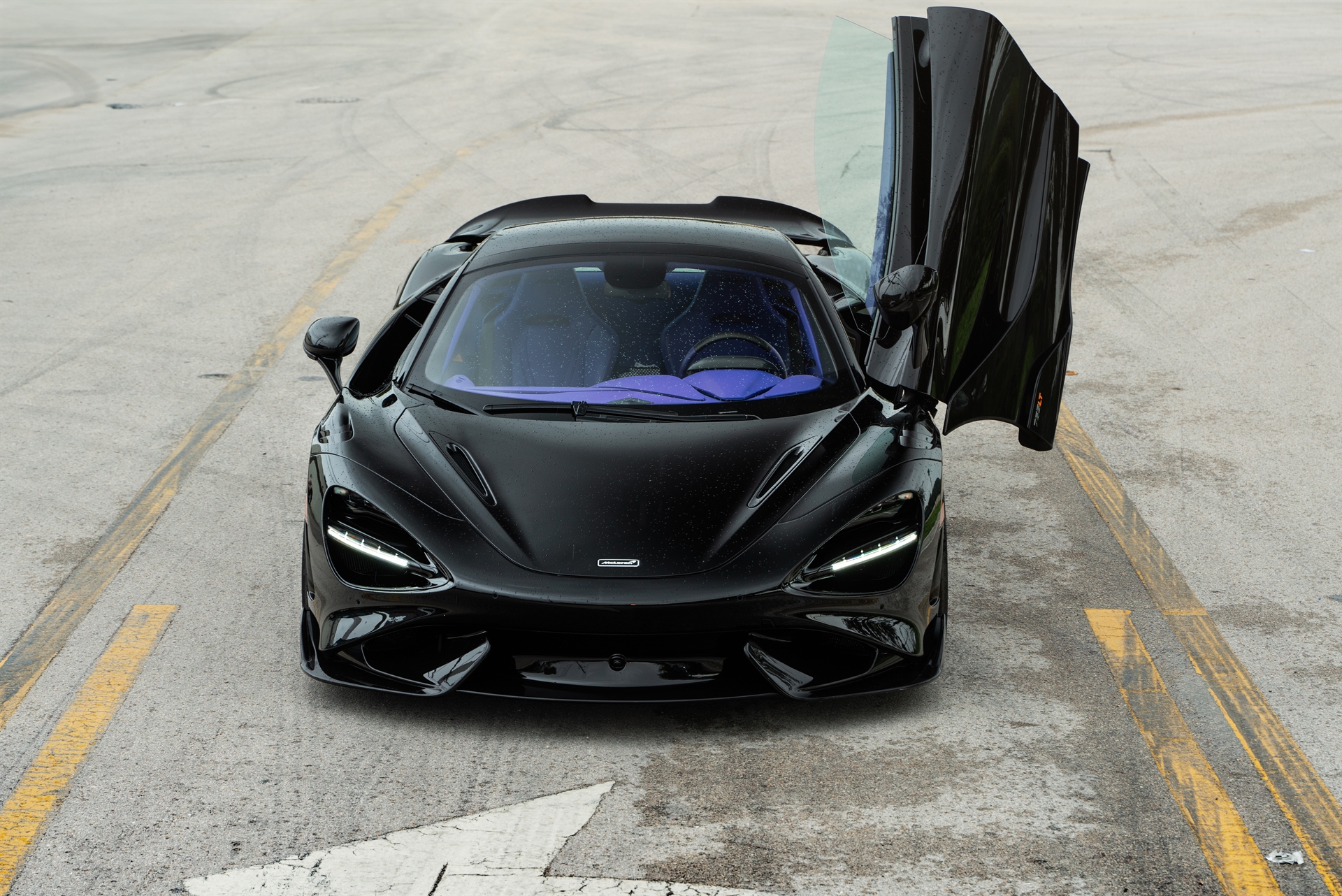 HRE 535 and 501 wheels | McLaren 765LT Onyx Black