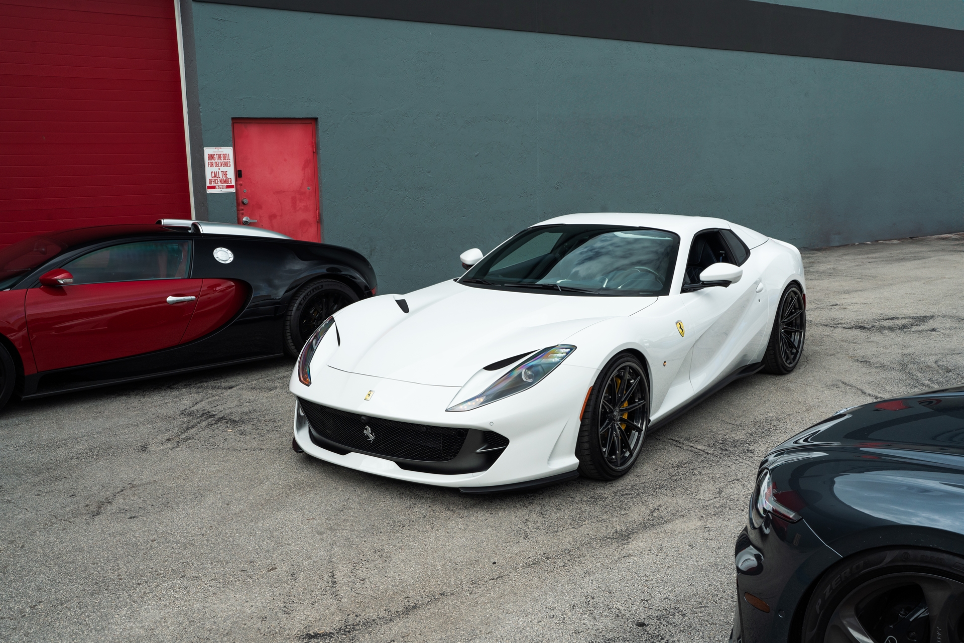 Ferrari 812 GTS on Ferrari 812 GTS | Bianco Avus | on 1886 G-010 | Polished Smoke