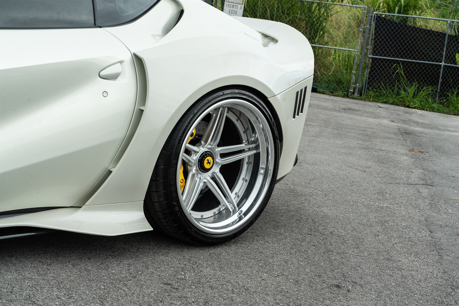 ZACOE 812 GTS | Bianco Fuji | on 1886 XR003 | Brushed Clear