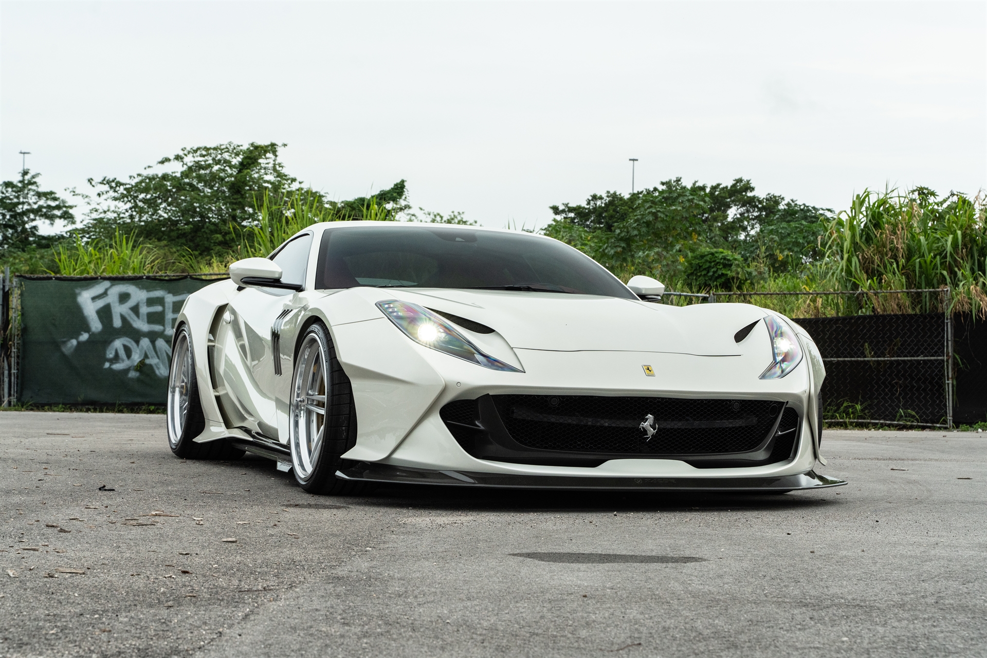 ZACOE 812 GTS | Bianco Fuji | on 1886 XR003 | Brushed Clear