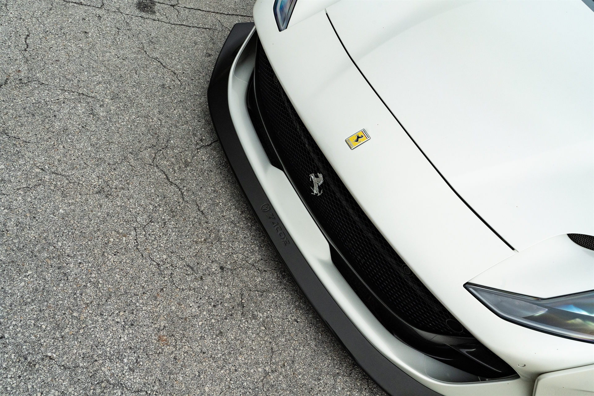 ZACOE 812 GTS | Bianco Fuji | on 1886 XR003 | Brushed Clear