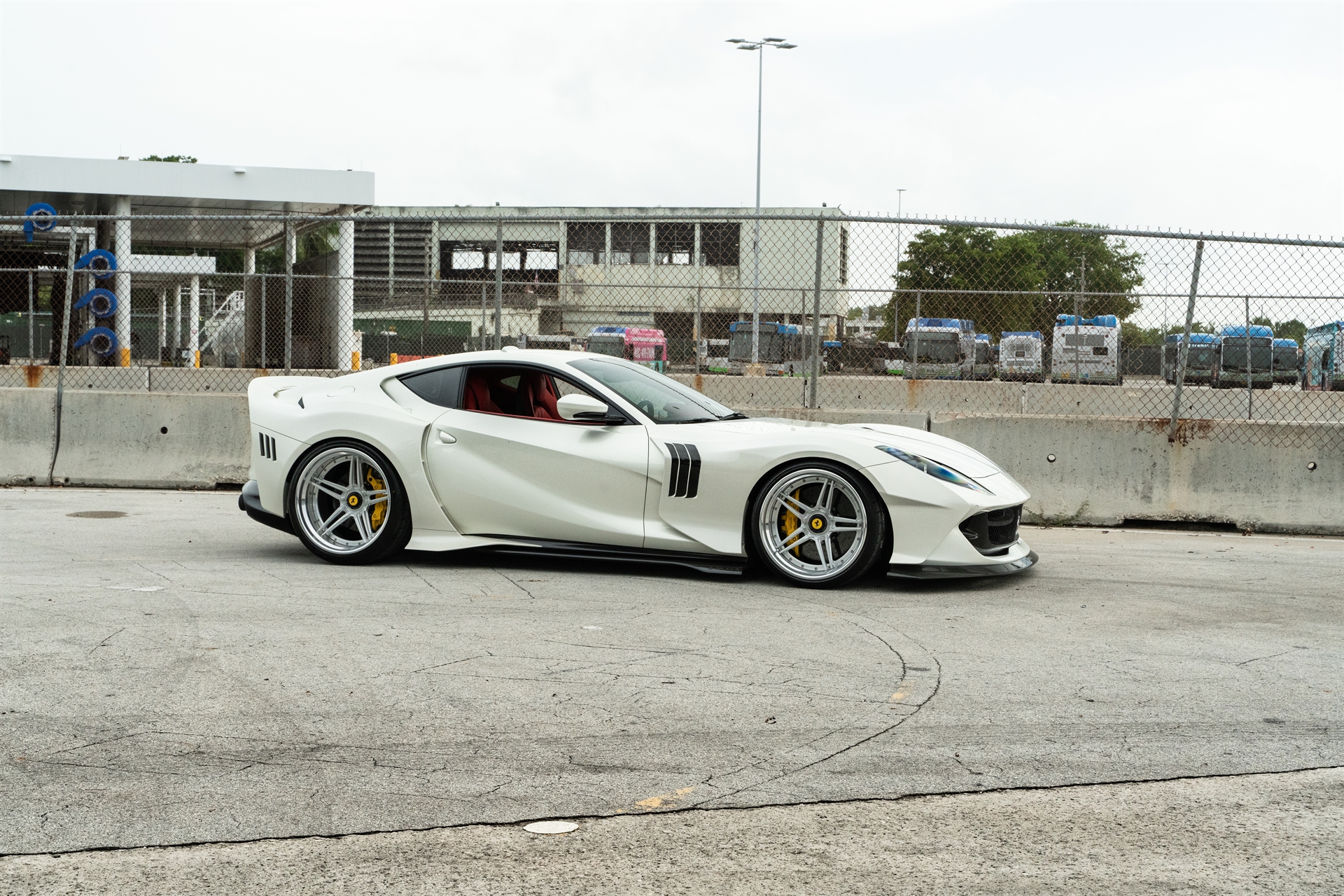 ZACOE 812 GTS | Bianco Fuji | on 1886 XR003 | Brushed Clear