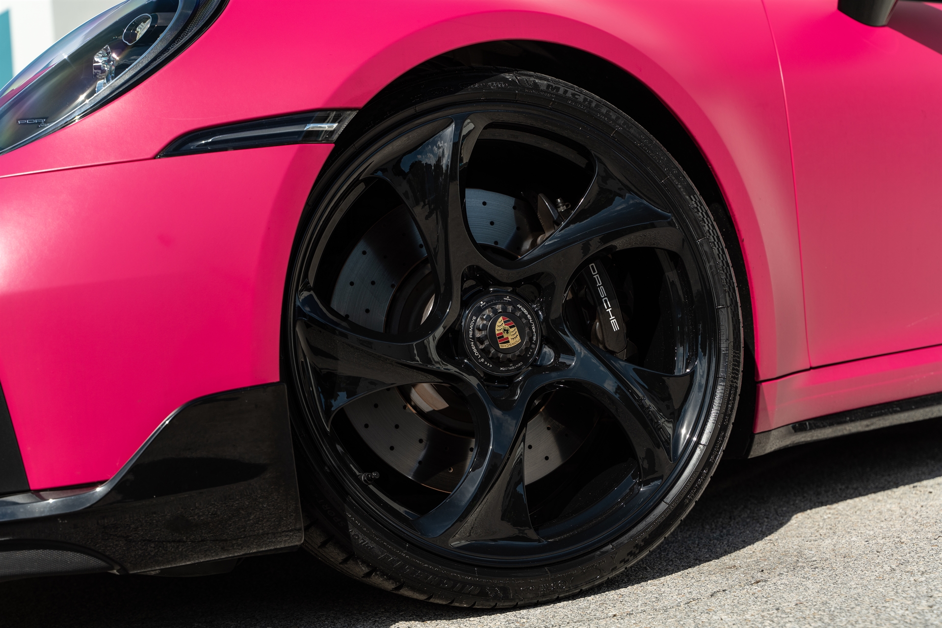 Porsche 992 Turbo S | on HRE 522M | Gloss Black