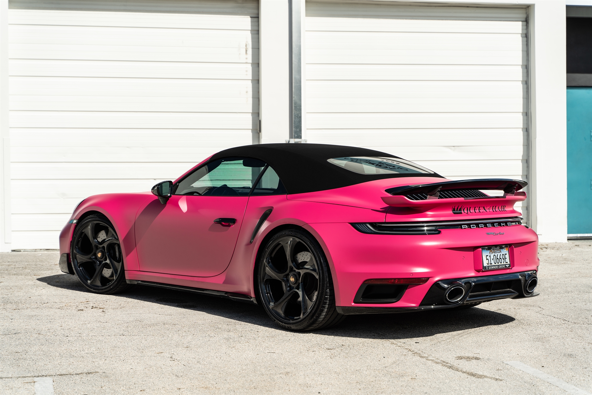 Porsche 992 Turbo S | on HRE 522M | Gloss Black