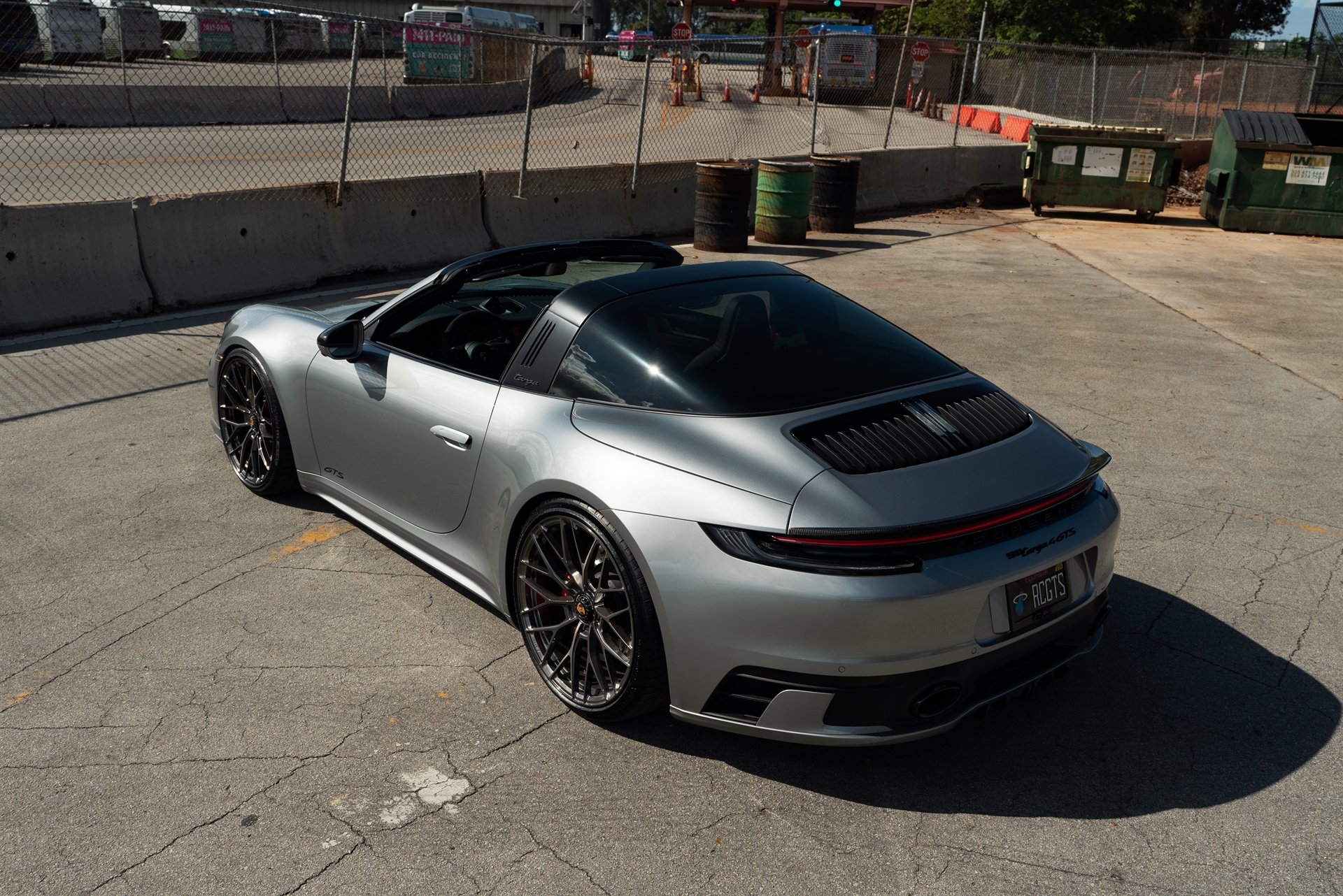 Porsche 992 Targa on ANRKY AN10 Wheels