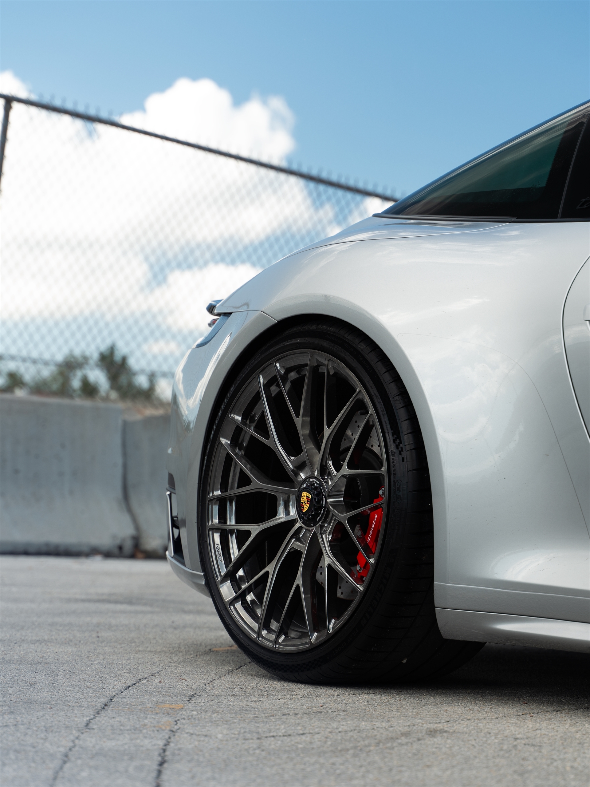 Porsche 992 Targa on ANRKY AN10 Wheels