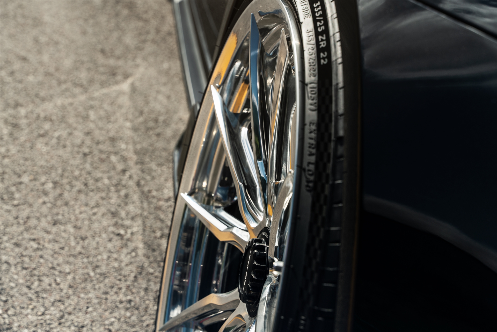 Porsche 992 Turbo S | Jet Black Metallic | on HRE S104SC | Polished Clear | Techart Aero Kit