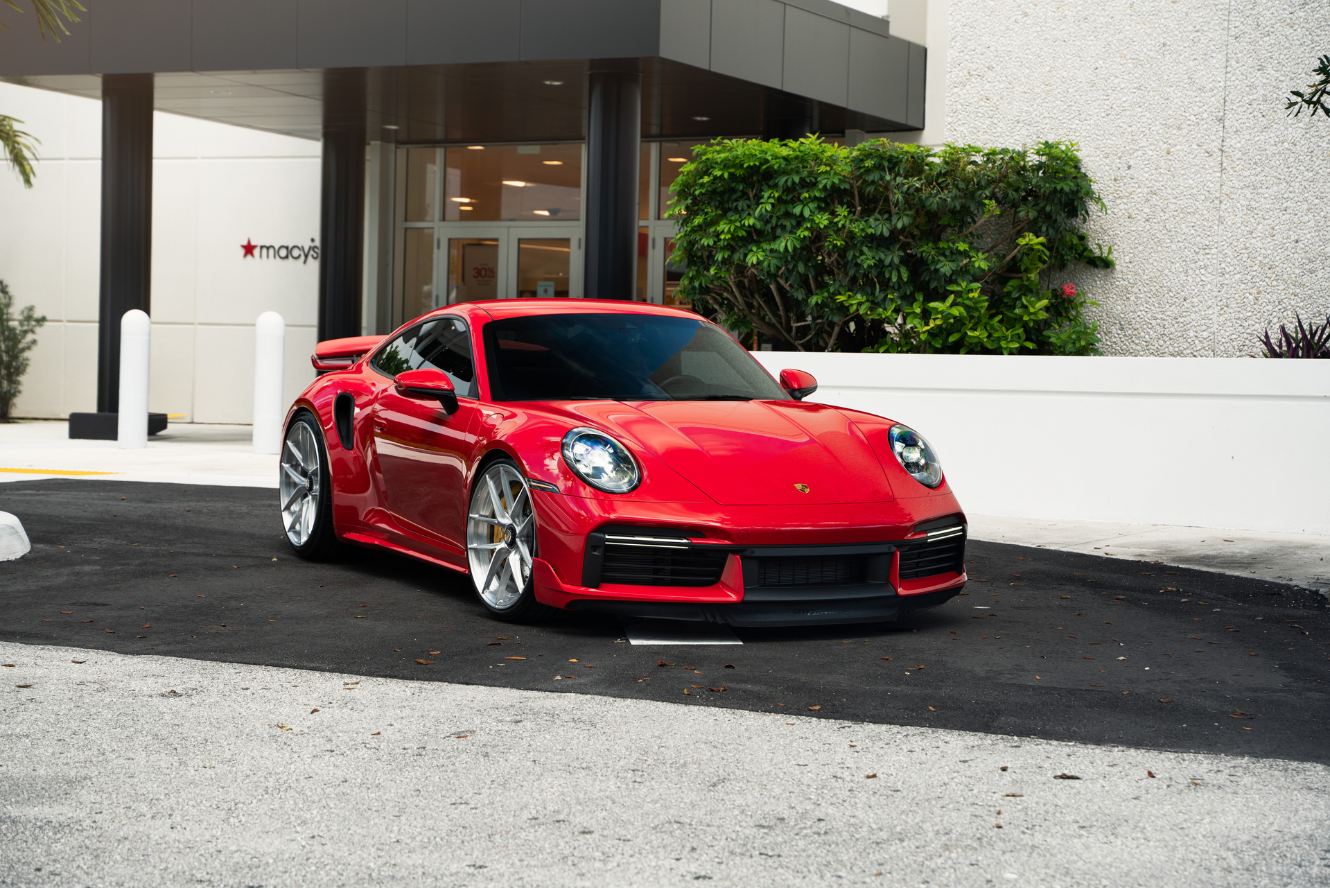 Porsche 992 Turbo S | Guards Red | on ANRKY XR-201 | Brushed Clear