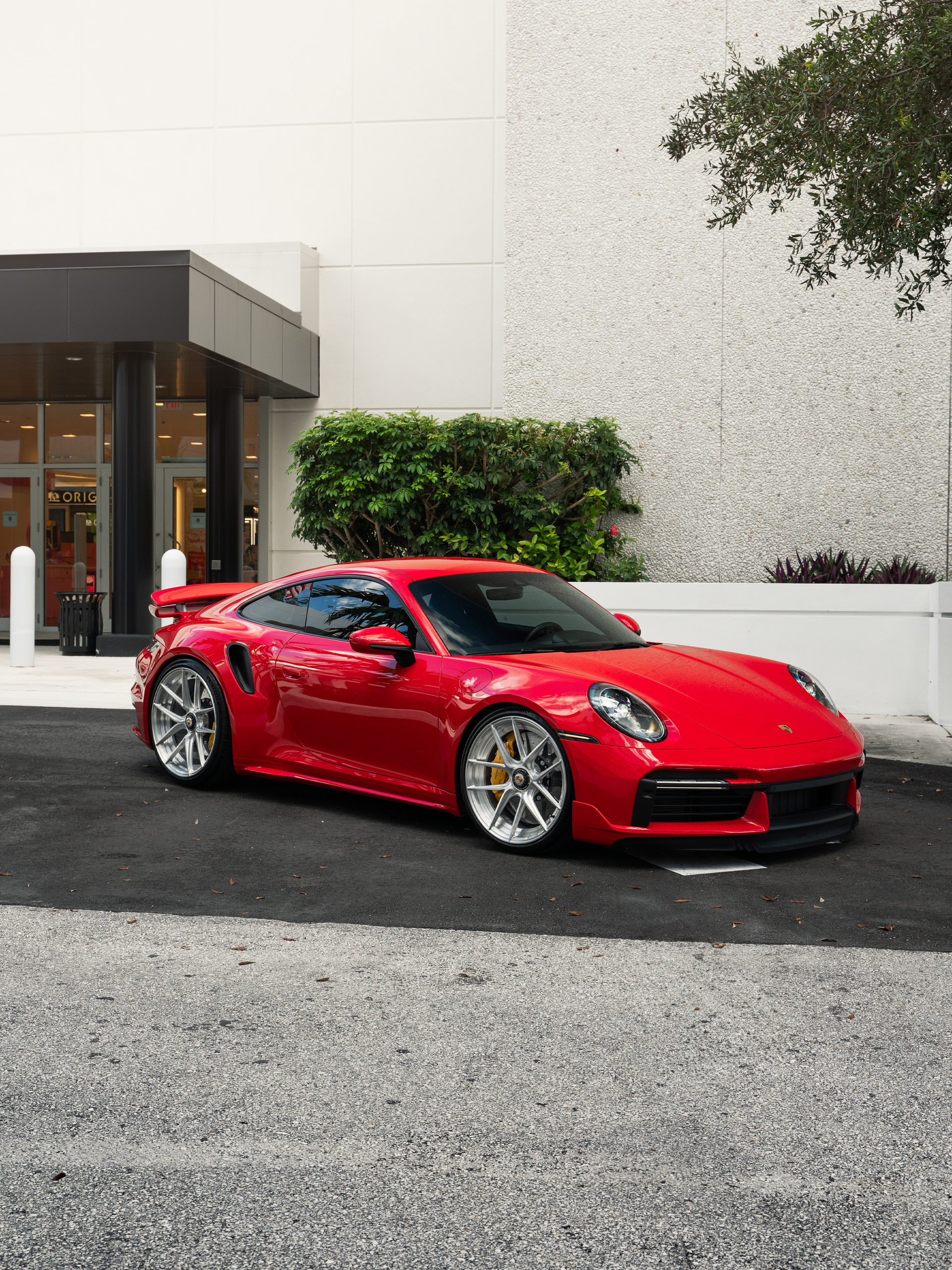Porsche 992 Turbo S | Guards Red | on ANRKY XR-201 | Brushed Clear